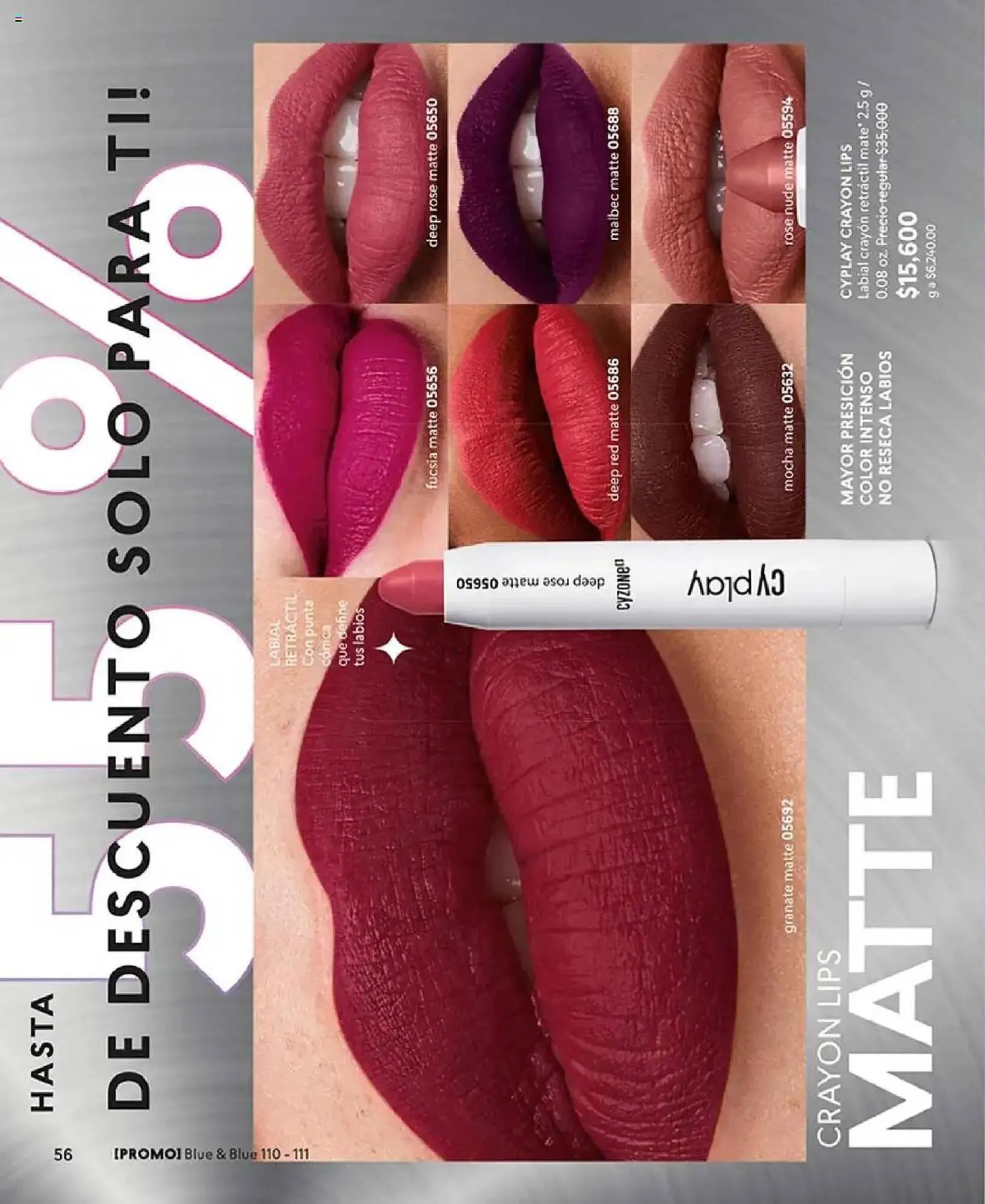 Catalogo de Catálogo Cyzone 27 de mayo al 27 de julio 2025 - Pag 56