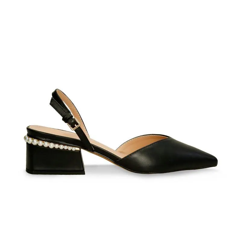 Tacones Negro Bata Harel Mujer