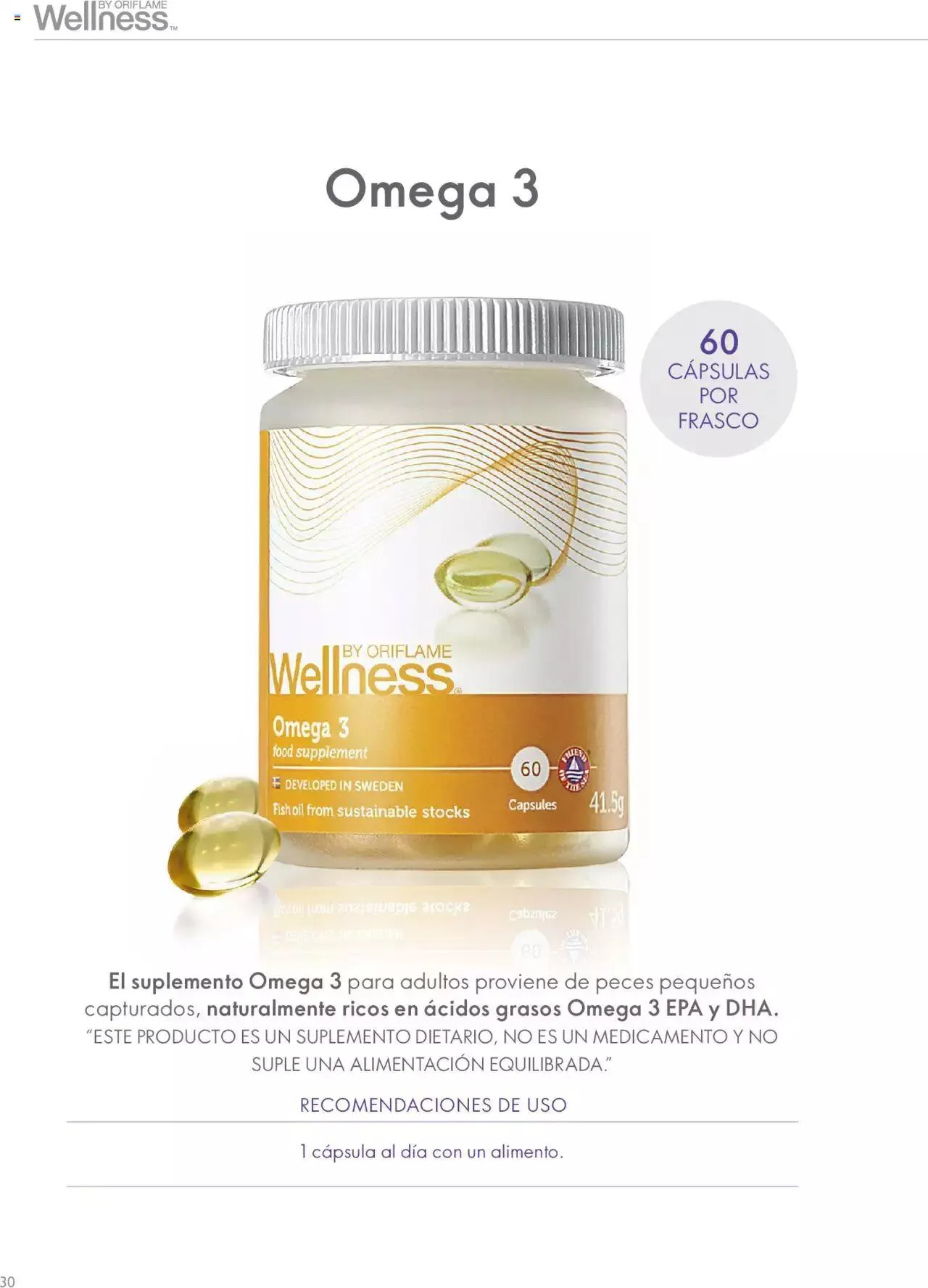 Catalogo de Oriflame - Guía de Producto Wellness 1 de junio al 31 de diciembre 2024 - Pag 30