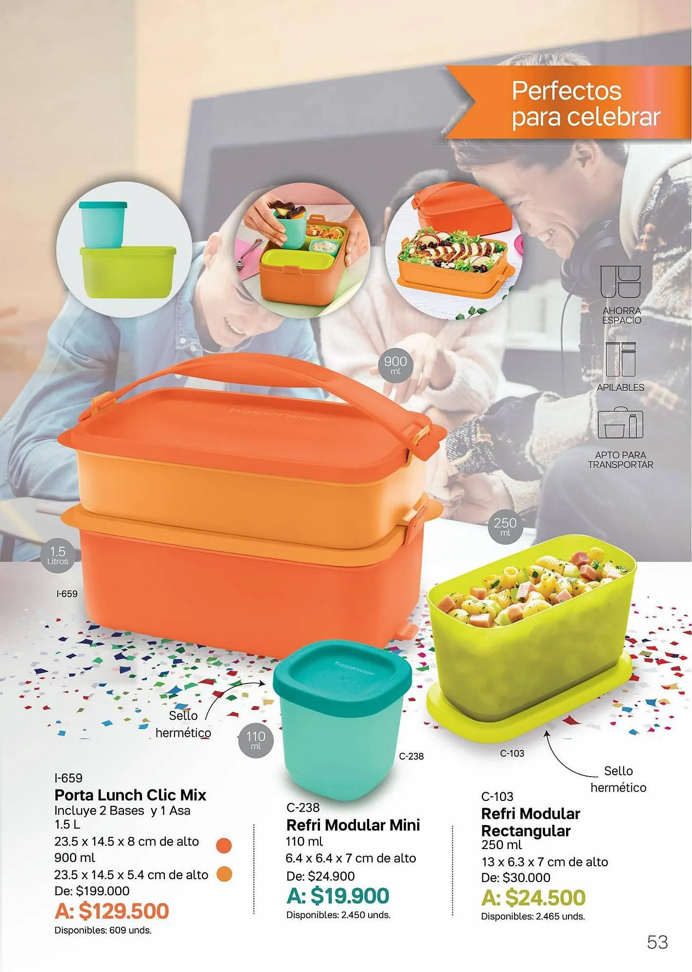 Catalogo de Catálogo Tupperware 16 de junio al 13 de julio 2023 - Pag 55