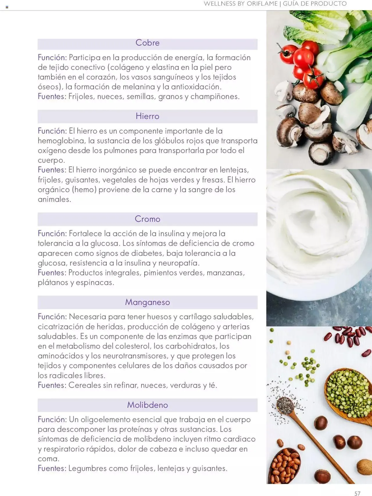 Catalogo de Oriflame - Guía de Producto Wellness 1 de junio al 31 de diciembre 2024 - Pag 57