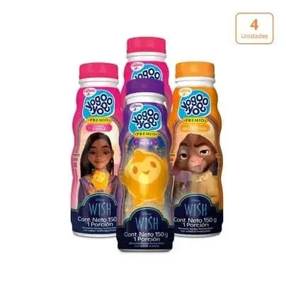 Yogurt Yogo Yogo Alpina premio surtido x 4 unds x 150g c/u