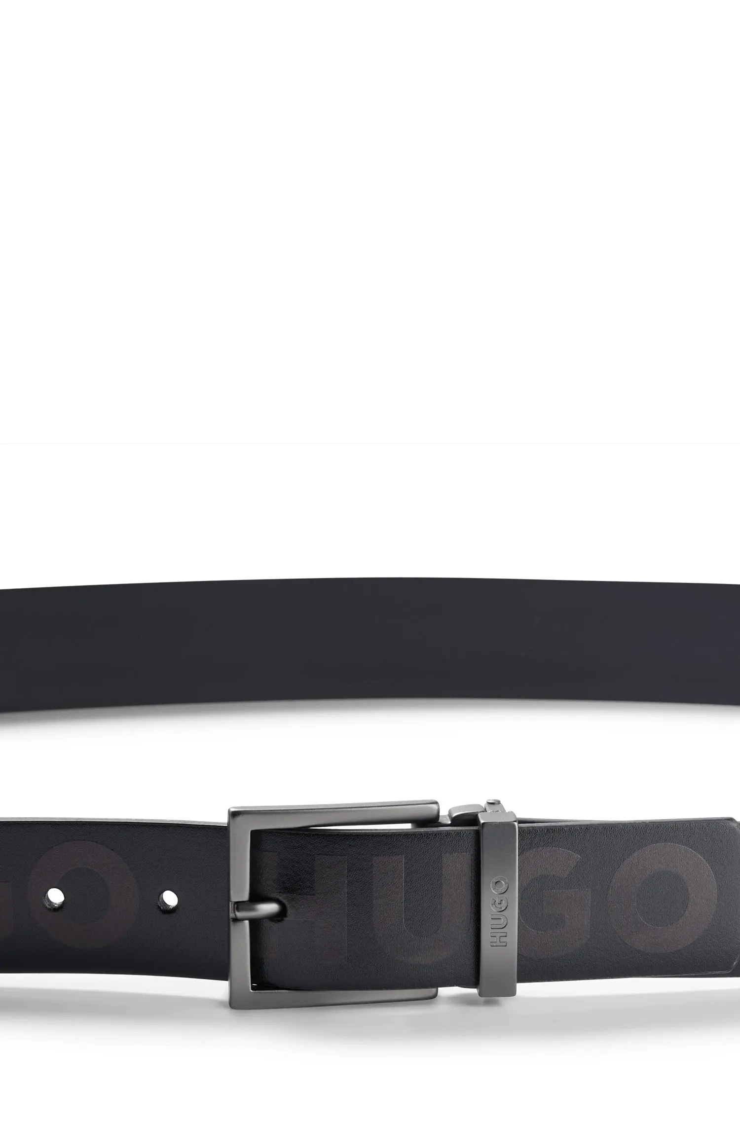 Cinturón Reversible De Piel Hombre