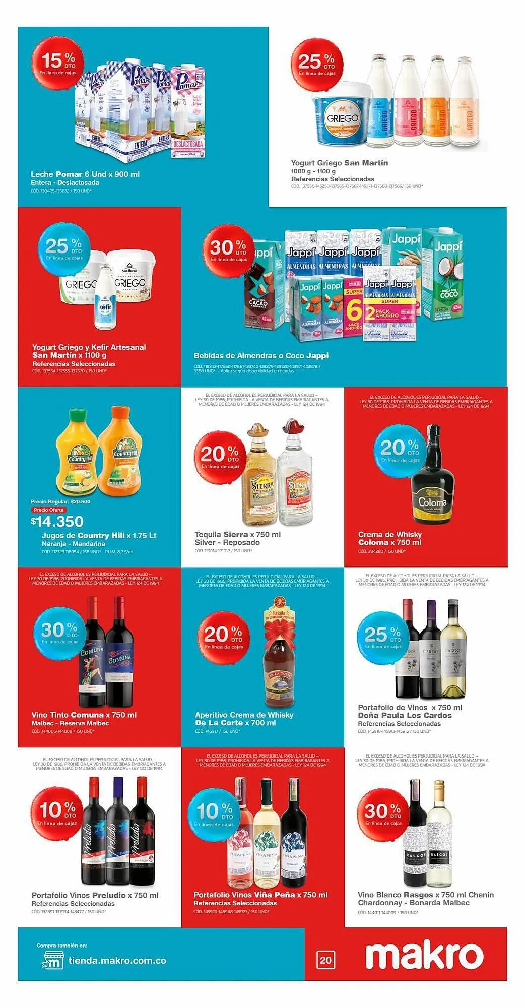 Catalogo de Catálogo Makro 15 de septiembre al 21 de septiembre 2023 - Pag 20