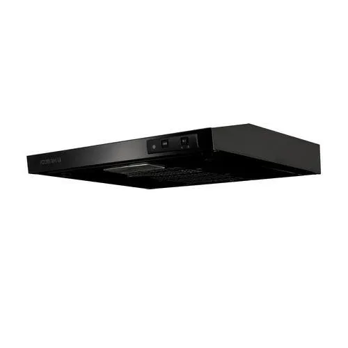 Campana Horizontal Challenger negra 60 cm 2 velocidades - CX 4000 / Negra