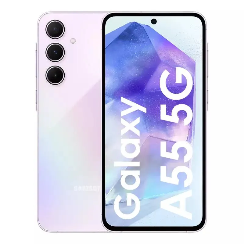 Celular Samsung Galaxy A55 5G 256GB 8GB RAM Lila