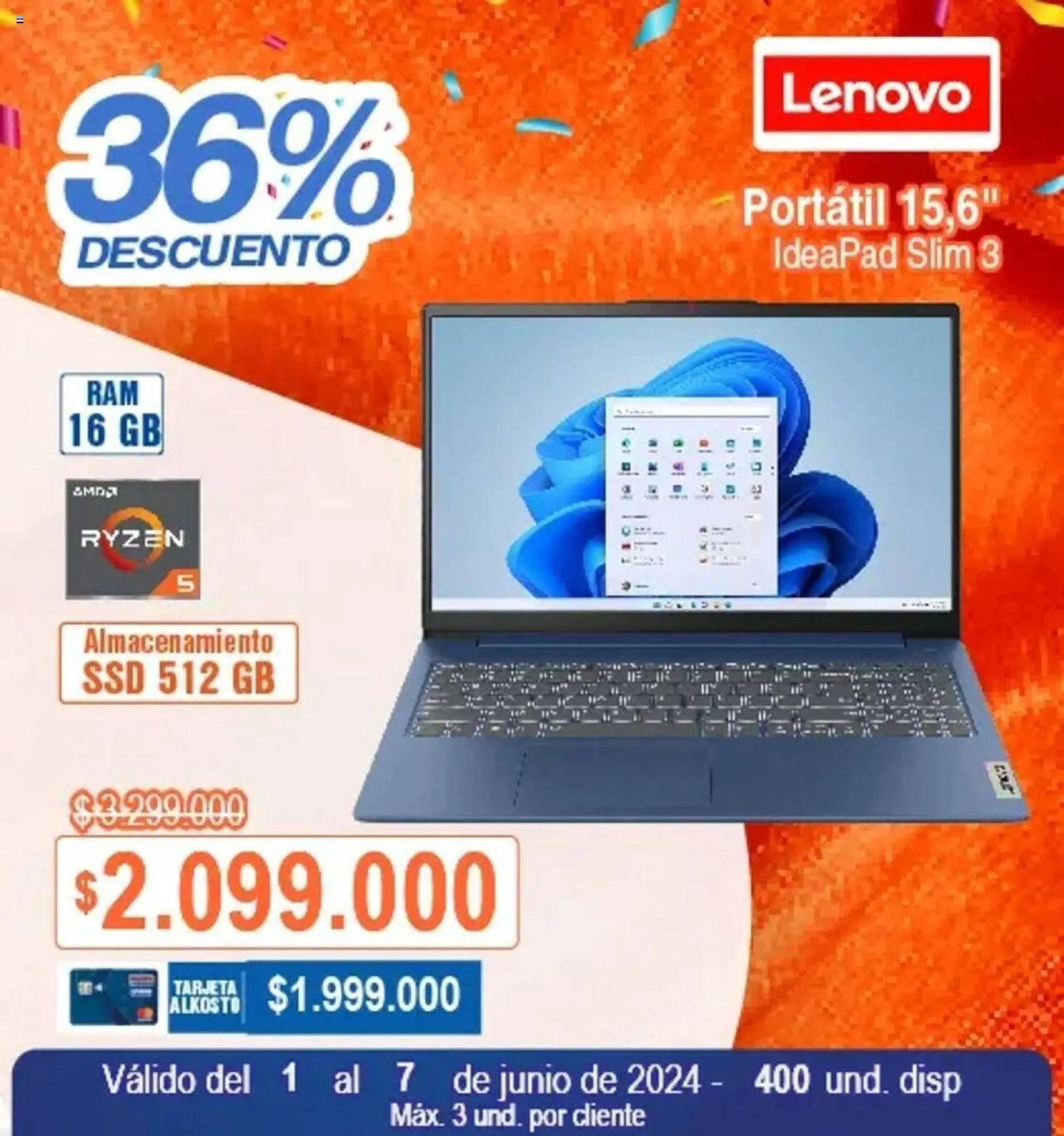 Catalogo de Catálogo Alkosto 1 de junio al 7 de junio 2024 - Pag 2