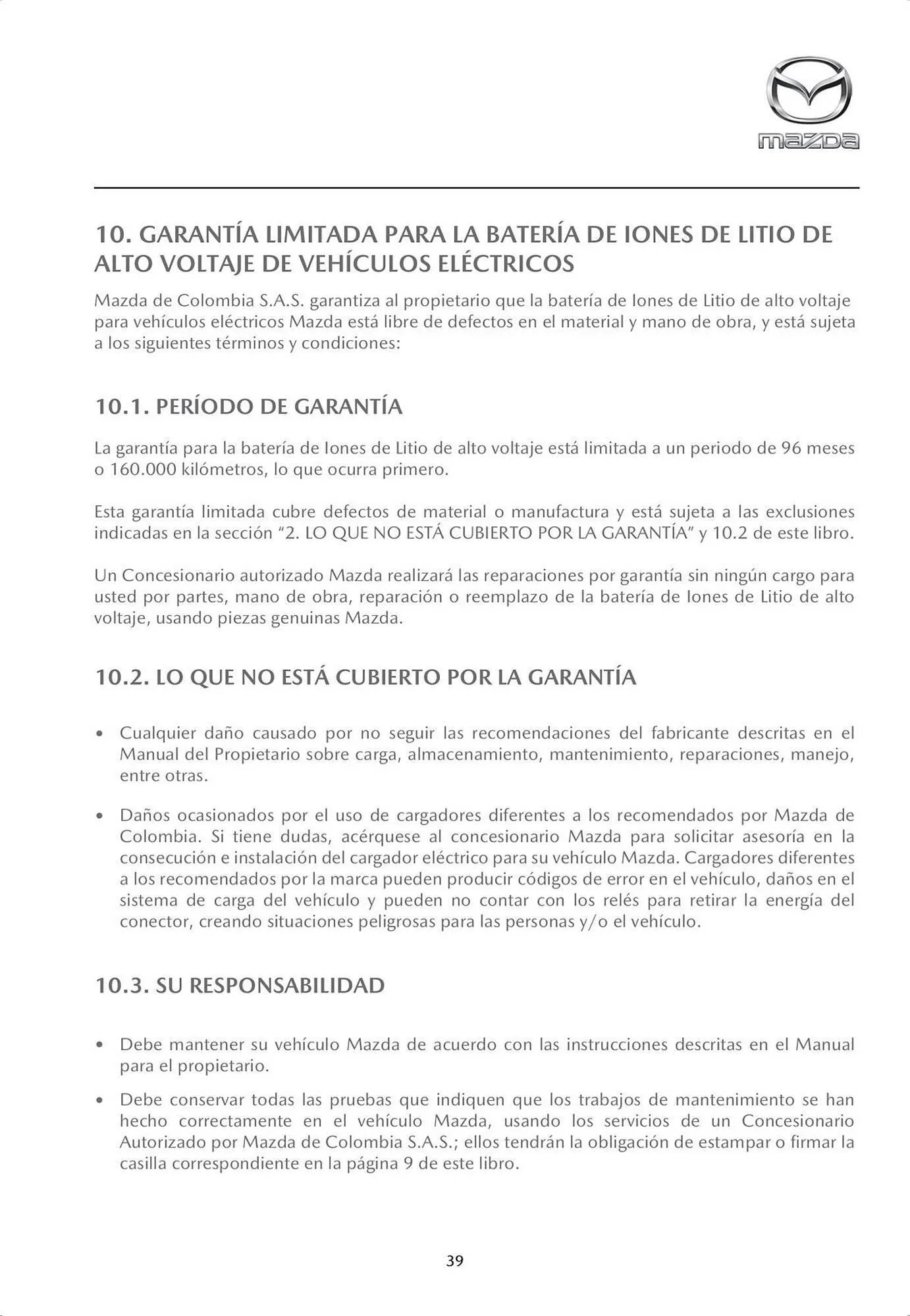 Catalogo de Catálogo Mazda 4 de octubre al 4 de octubre 2024 - Pag 41