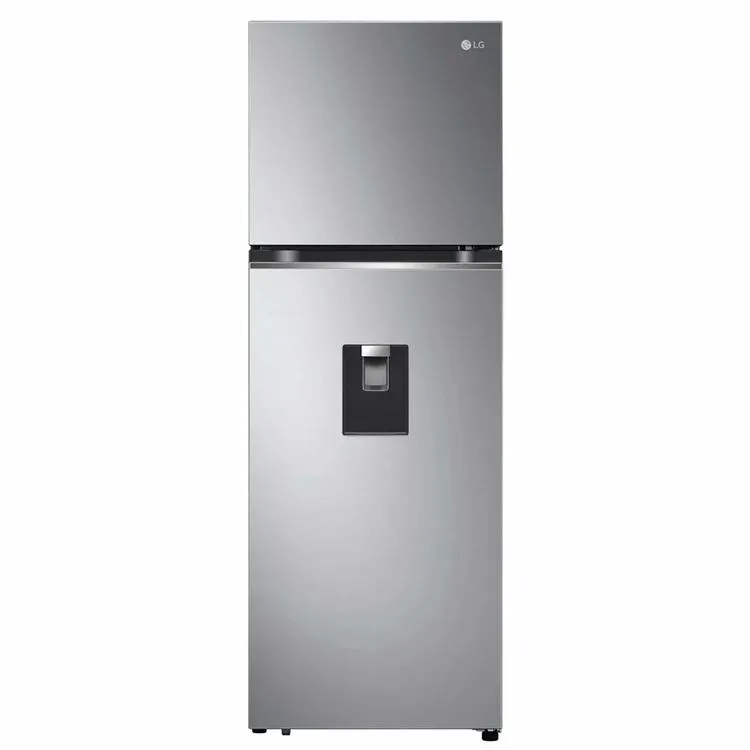 Nevera LG No Frost Congelador Superior 334 Litros Brutos VT34WGPX Gris