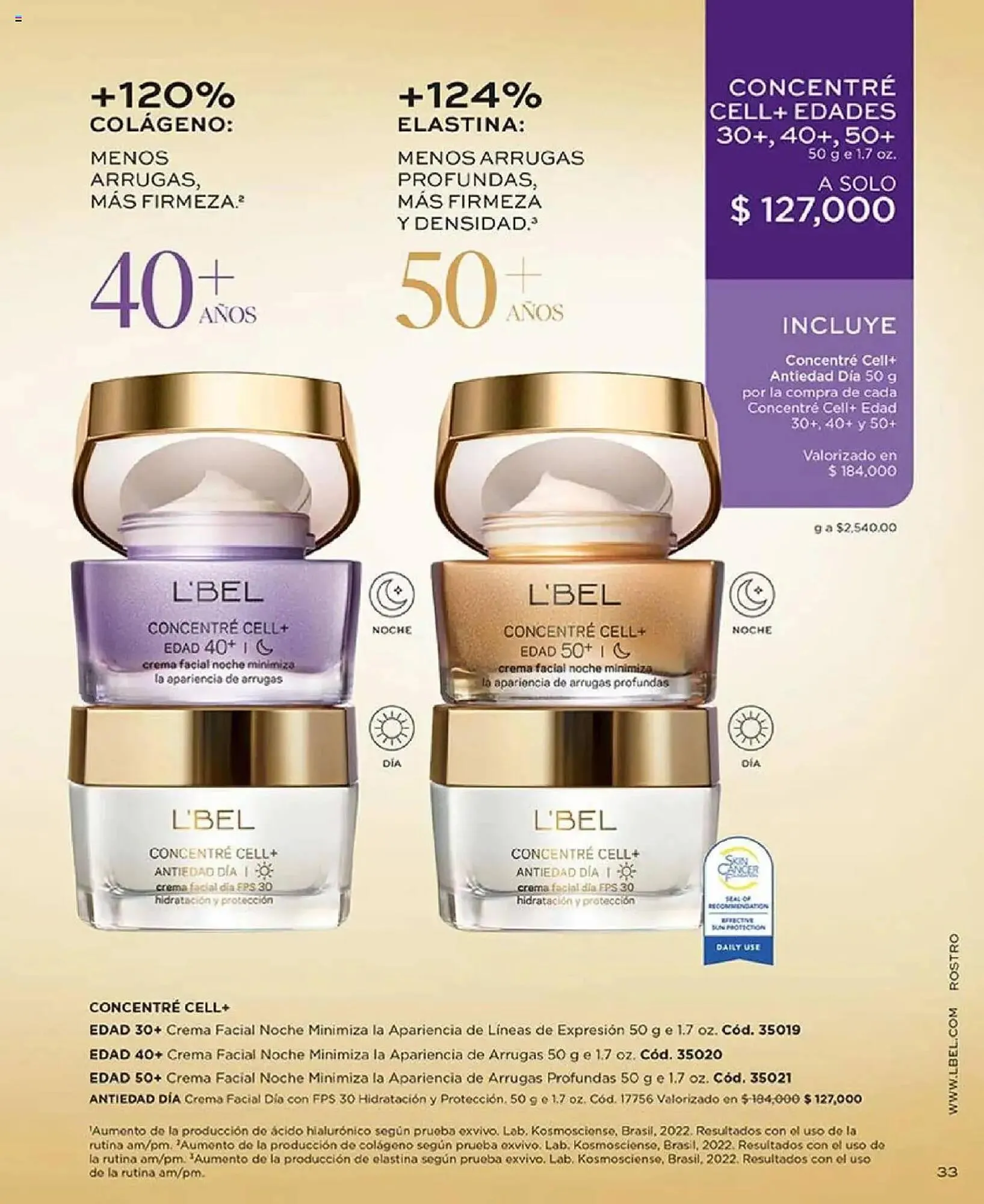 Catalogo de Catálogo L'bel 21 de abril al 30 de junio 2025 - Pag 33