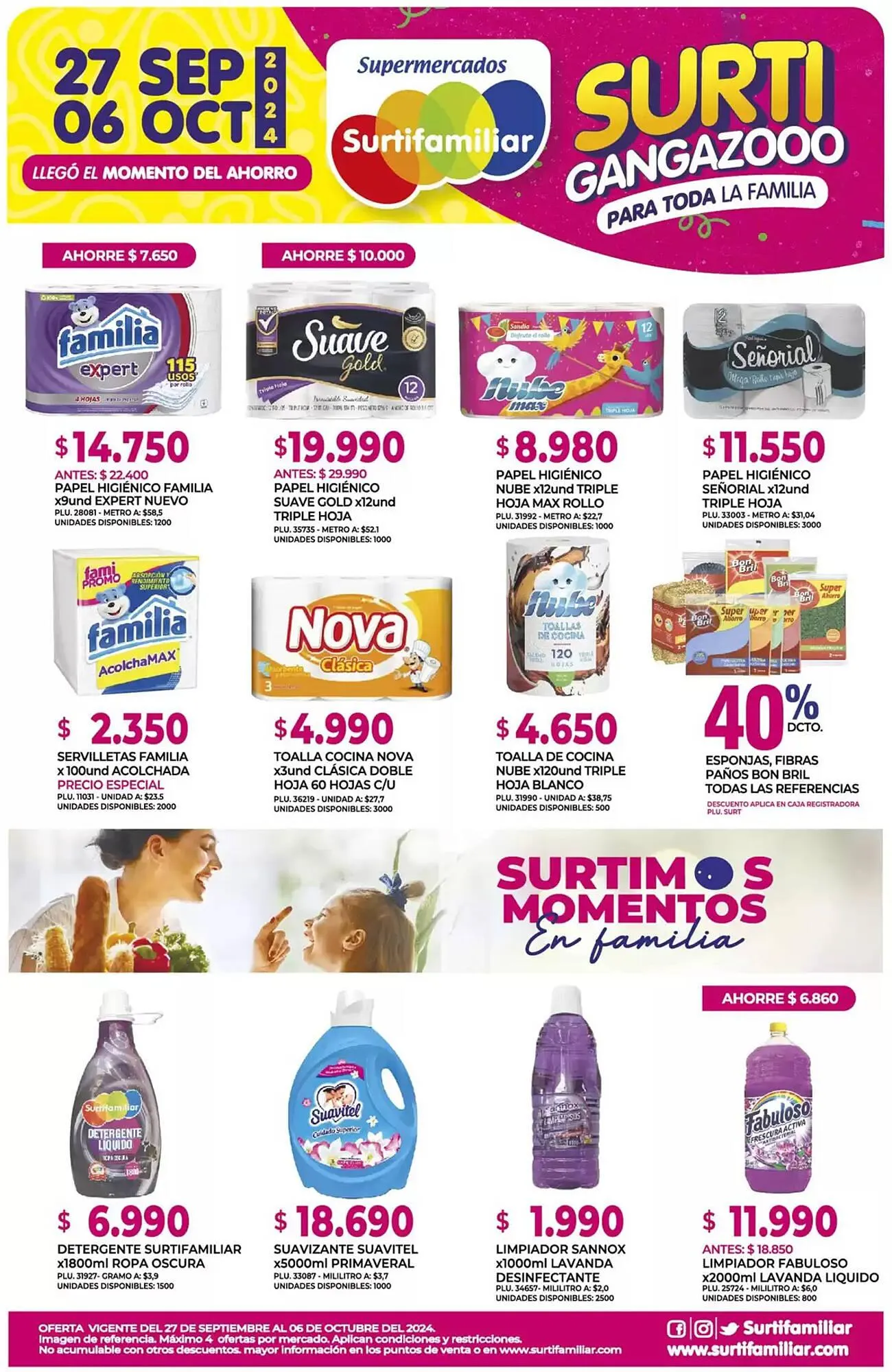 Catalogo de Catálogo Surtifamiliar 27 de septiembre al 5 de octubre 2024 - Pag 5