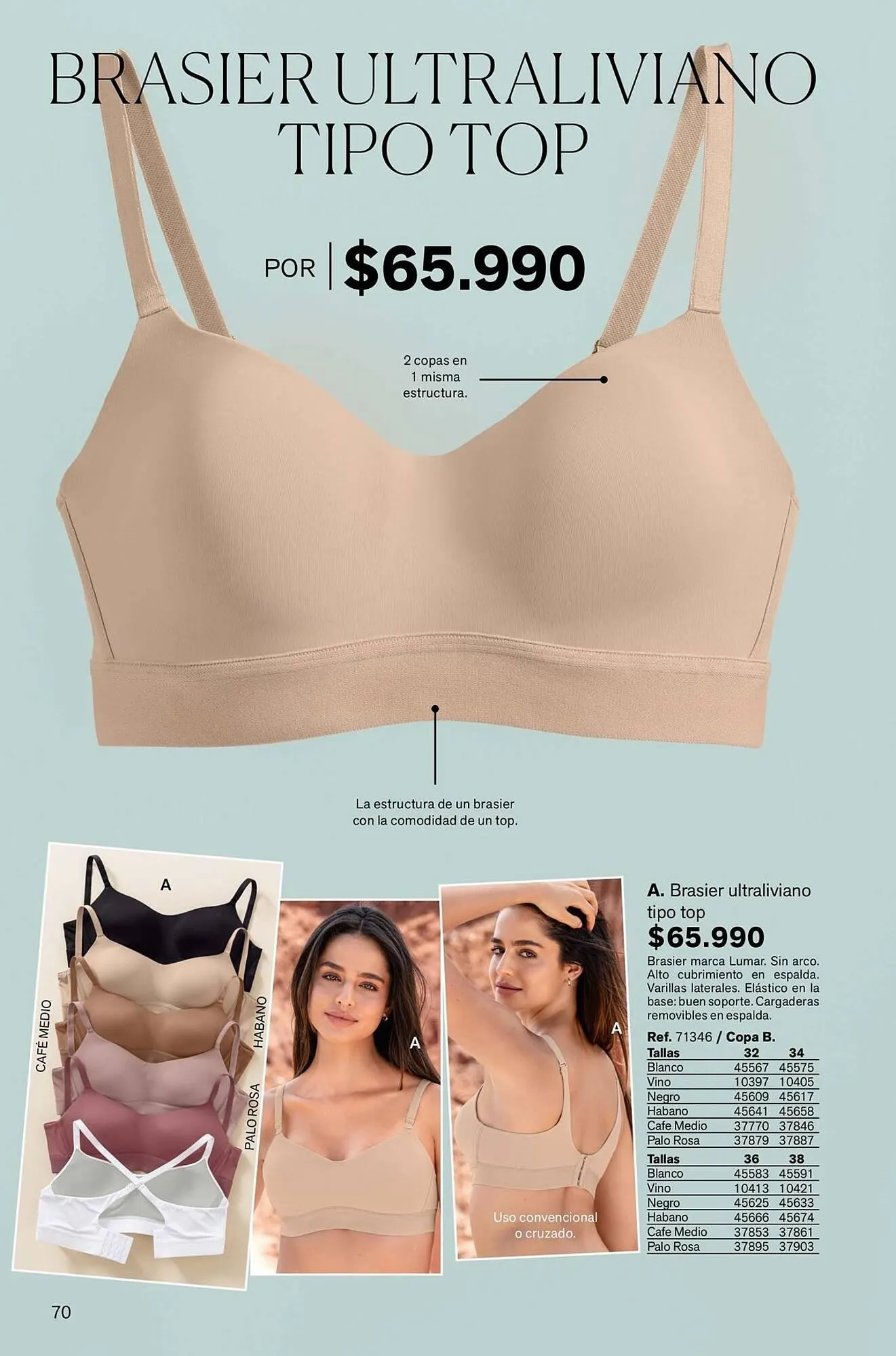 Catalogo de Catálogo Leonisa 4 de marzo al 31 de marzo 2025 - Pag 70