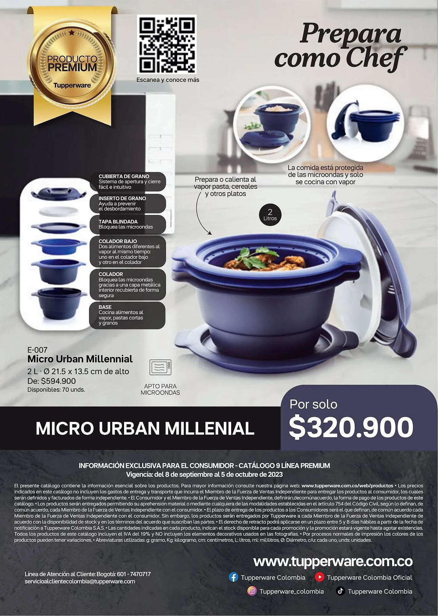 Catalogo de Catálogo Tupperware 8 de septiembre al 5 de octubre 2023 - Pag 10