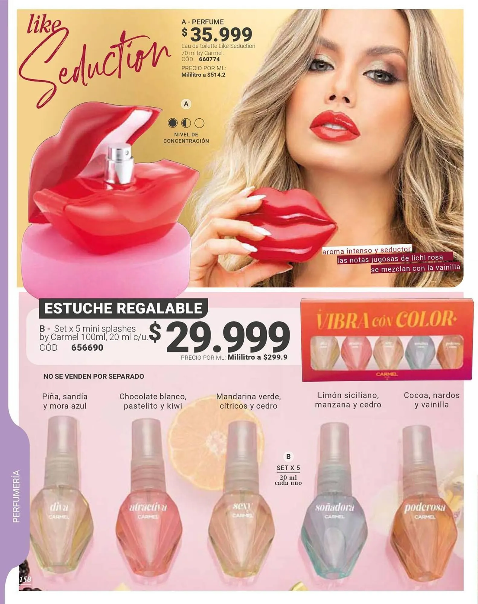 Catalogo de Catálogo Carmel 8 de agosto al 25 de agosto 2025 - Pag 160