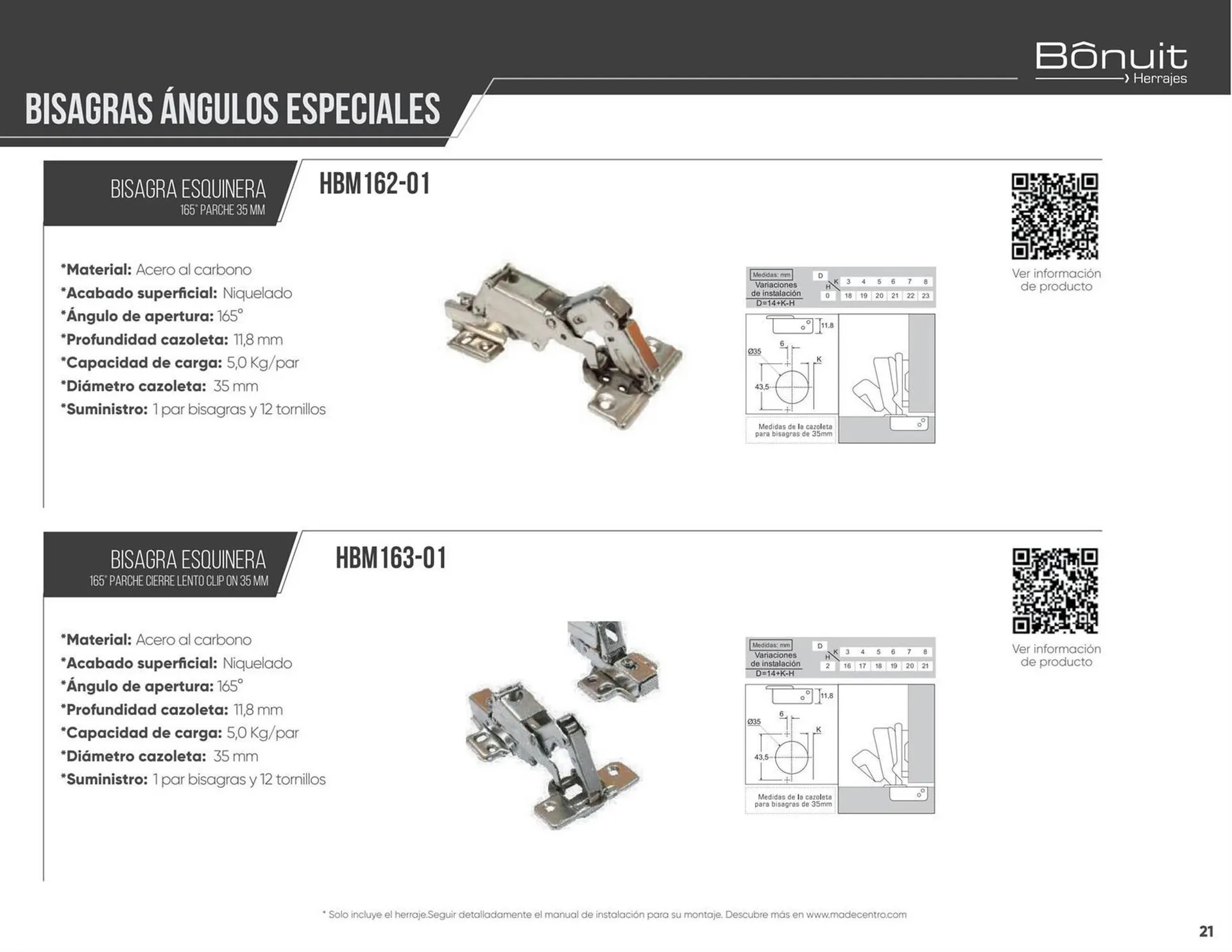 Catalogo de Catálogo Madecentro 14 de septiembre al 31 de diciembre 2024 - Pag 21
