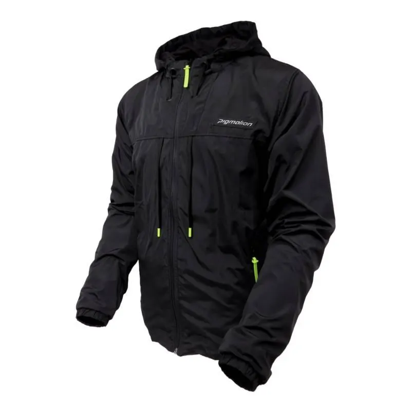 Chaqueta Cortavientos Premium Negra