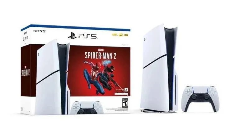 PlayStation 5 Slim Unidad de cd + Spiderman 2