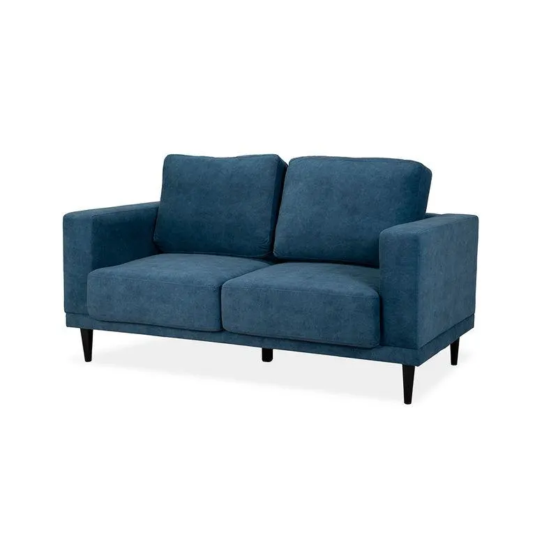 Sofá Riverside 2 Puestos Azul Petroleo