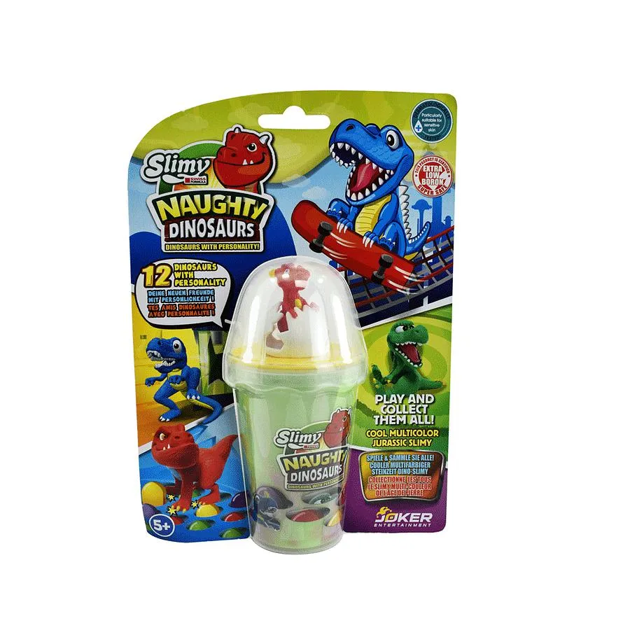 Slime Con Figura Dinosaurio