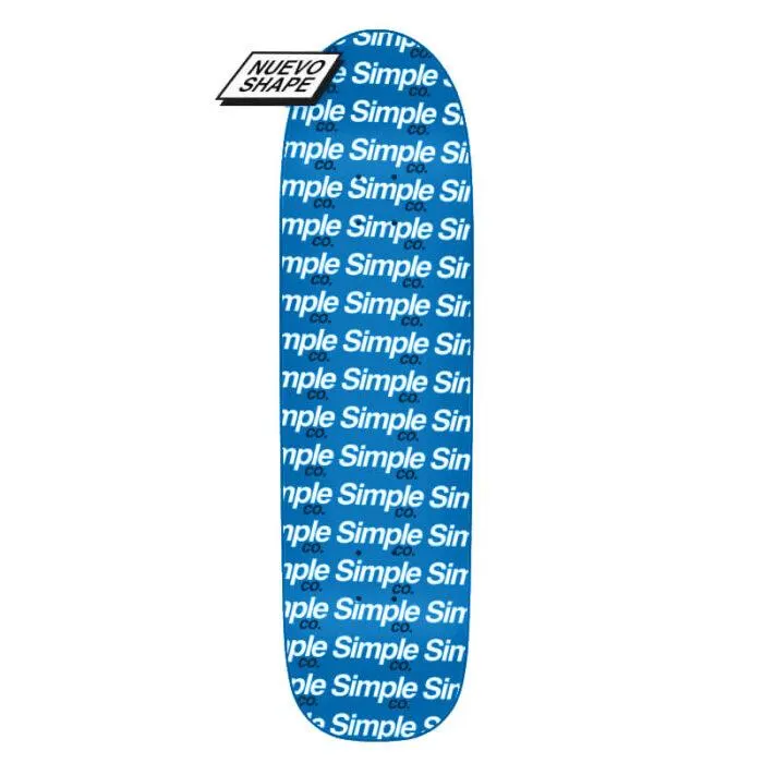 Tabla Simple Co Fruit Colors Square Tail Blue 8.25