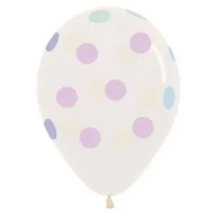 GLOBO CRISTAL POLKA DOTS PASTEL FASHION SEMPERTEX