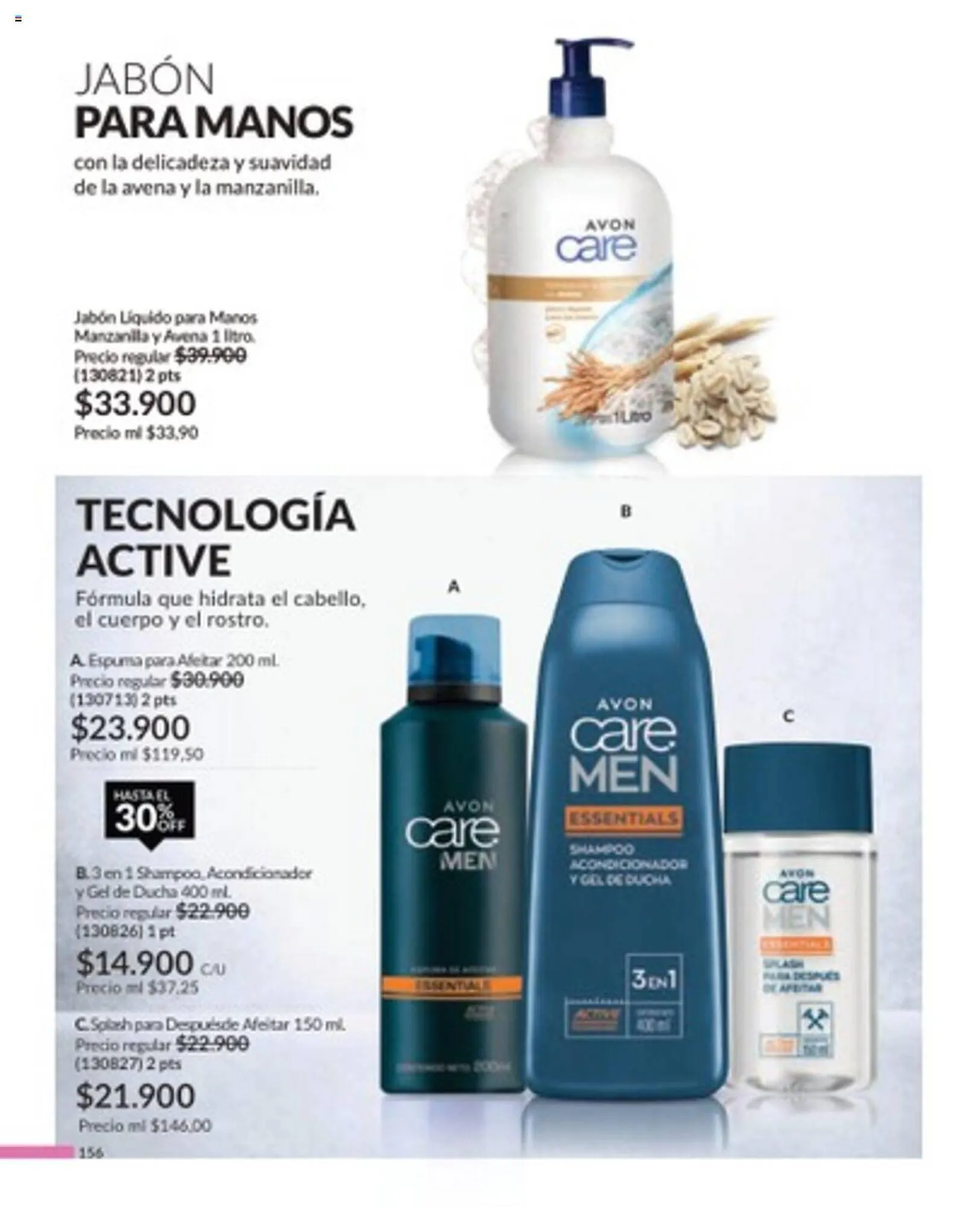 Catalogo de Catálogo Avon 19 de agosto al 19 de septiembre 2024 - Pag 156