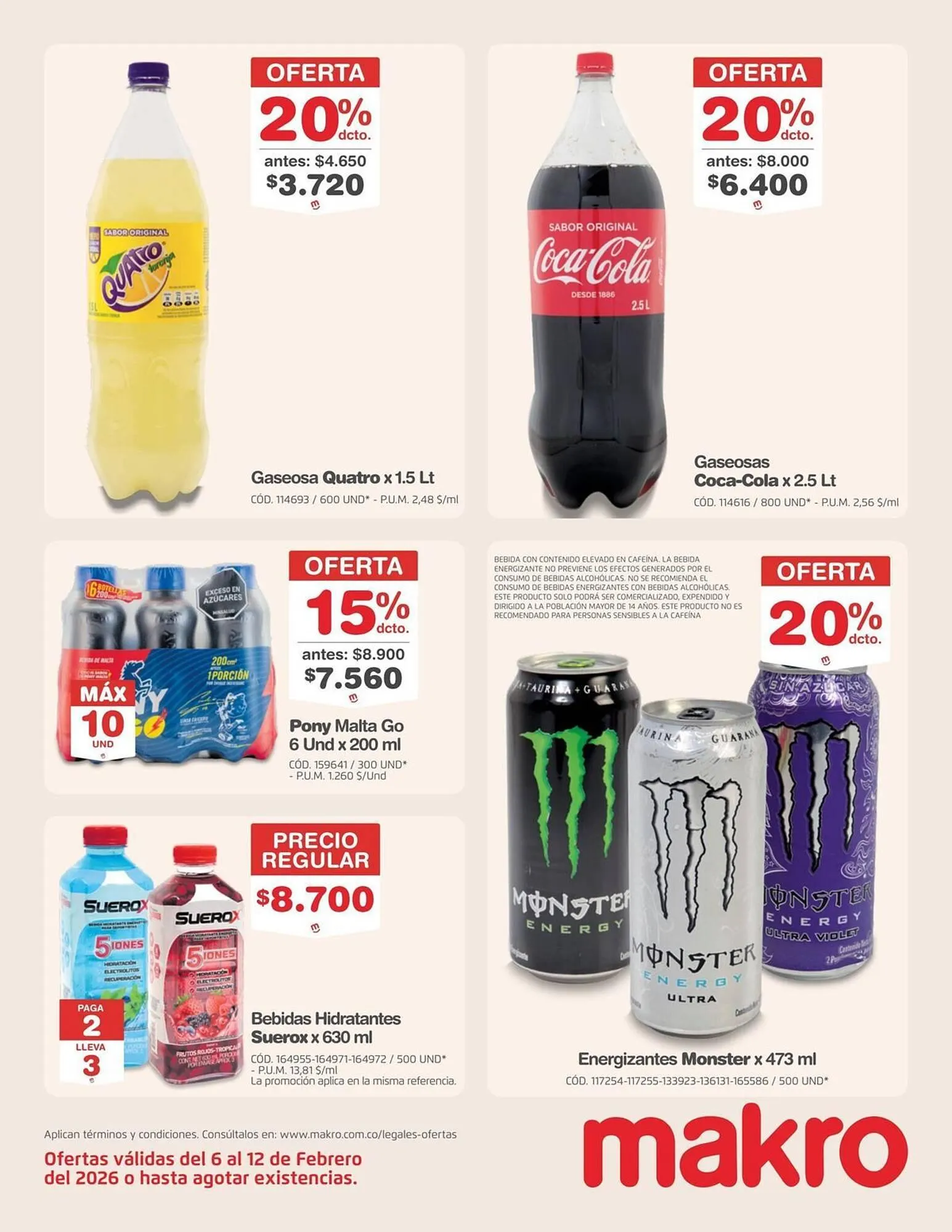 Catalogo de Catálogo Makro 6 de febrero al 12 de febrero 2026 - Pag 12