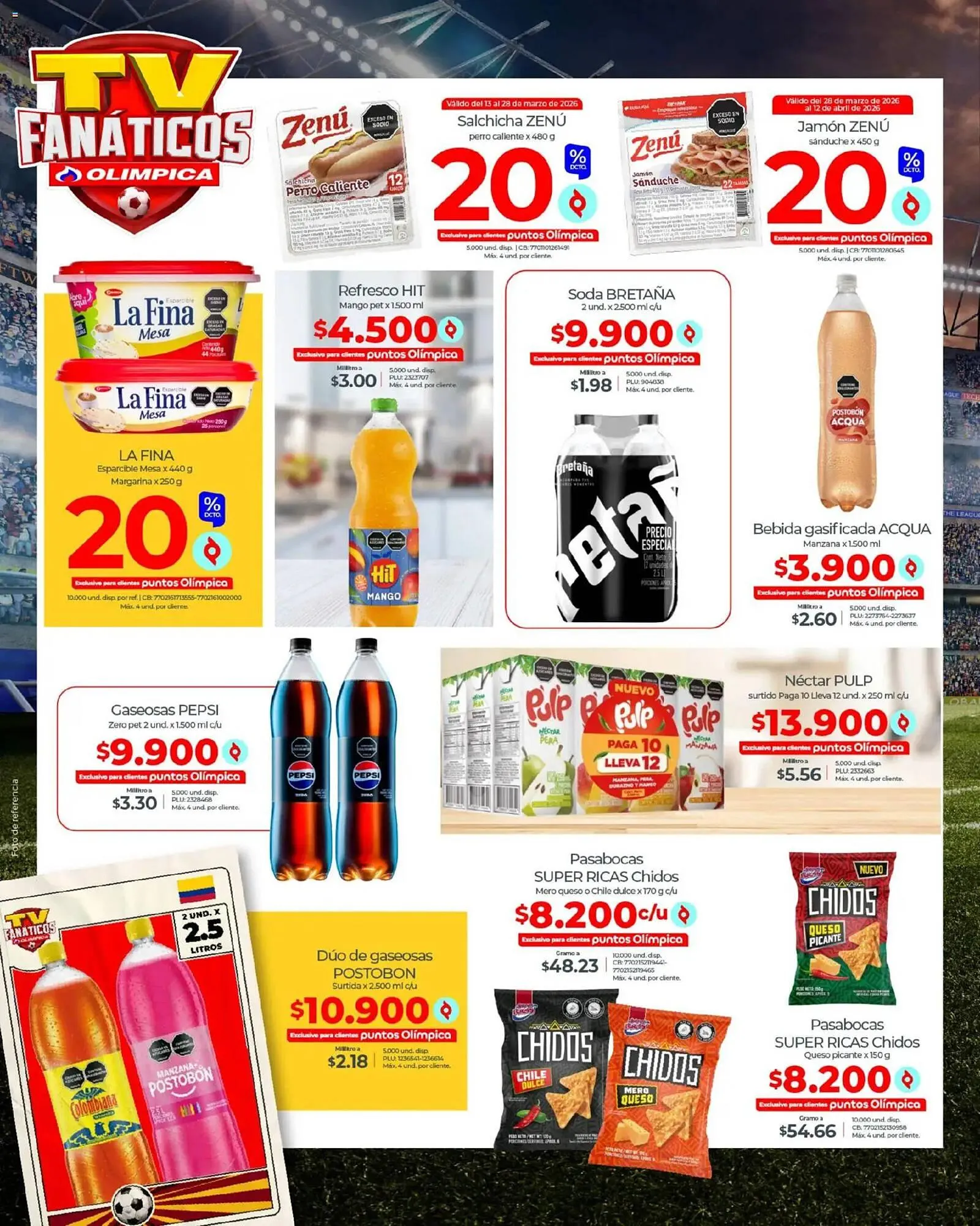 Catalogo de Catálogo Olímpica 13 de marzo al 13 de abril 2026 - Pag 6