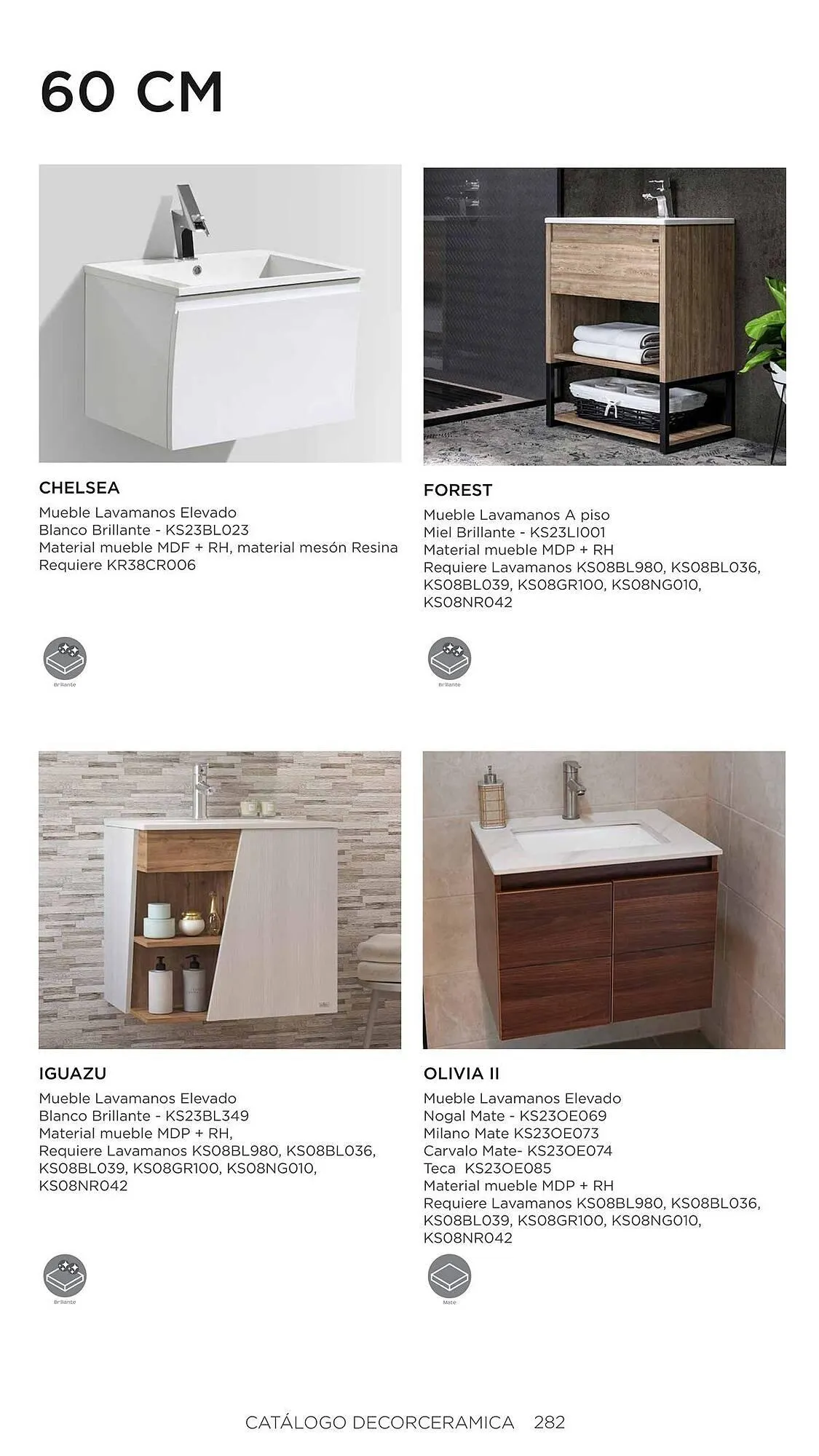 Catalogo de Catálogo Decorceramica 6 de noviembre al 6 de mayo 2025 - Pag 282