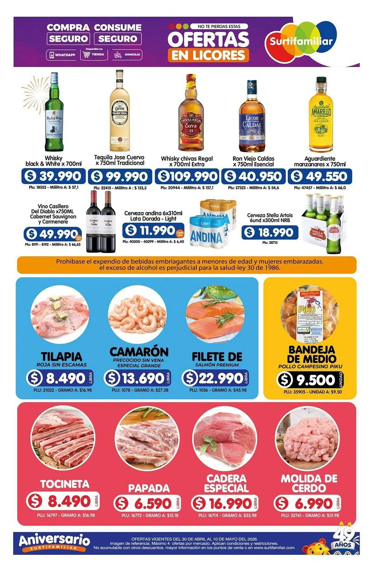 Catalogo de Catálogo Surtifamiliar 30 de abril al 10 de mayo 2026 - Pag 10