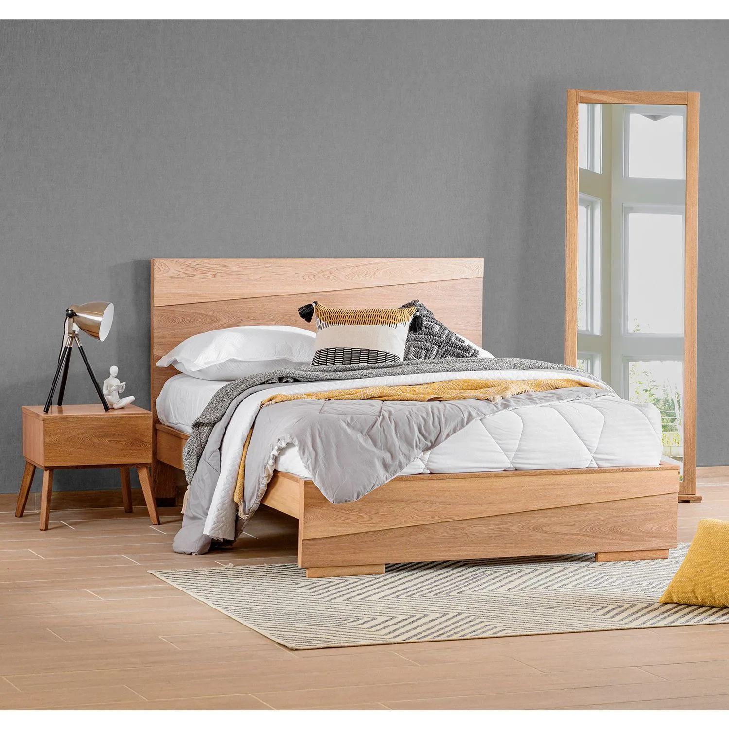 Cama Doble Daytona Natural