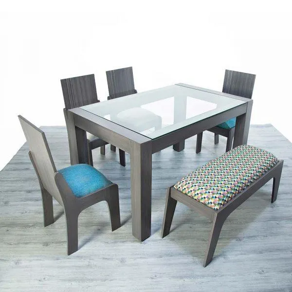 Comedor Capri Gris