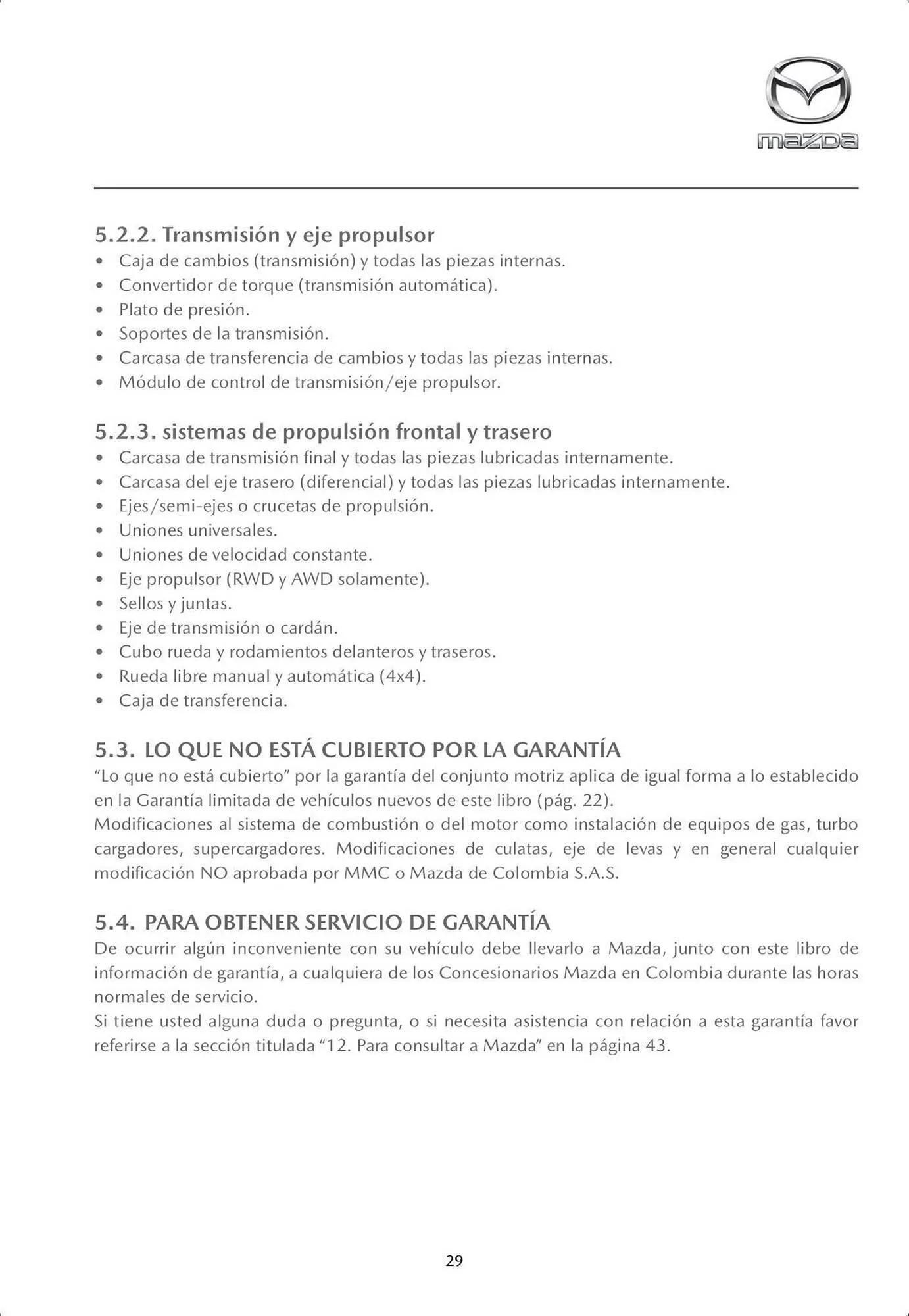 Catalogo de Catálogo Mazda 4 de octubre al 4 de octubre 2024 - Pag 31