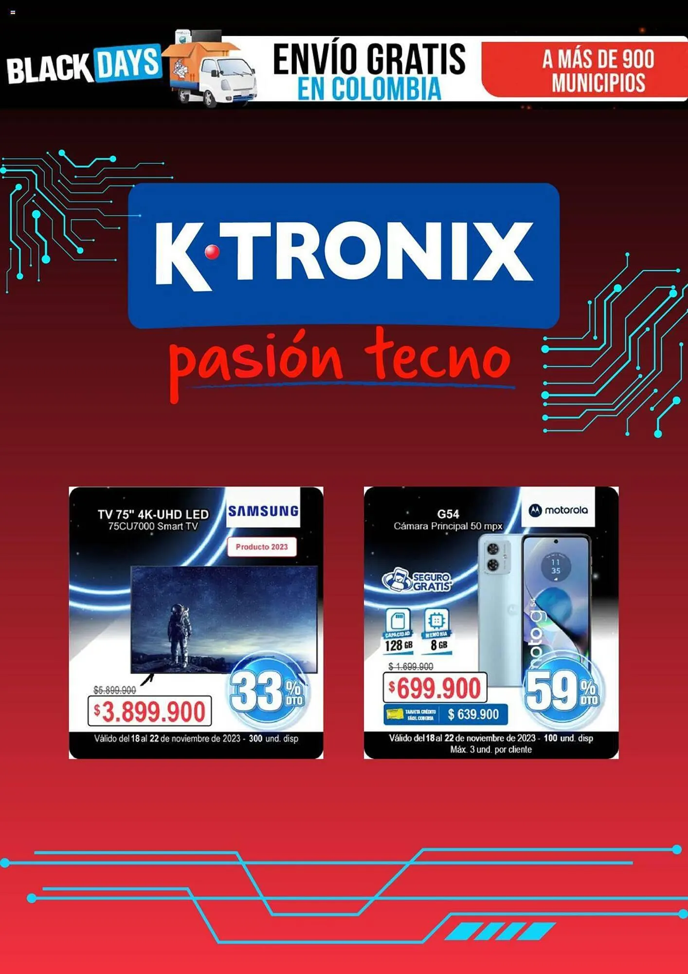 Catalogo de Catálogo Ktronix 18 de noviembre al 27 de noviembre 2023 - Pag 1