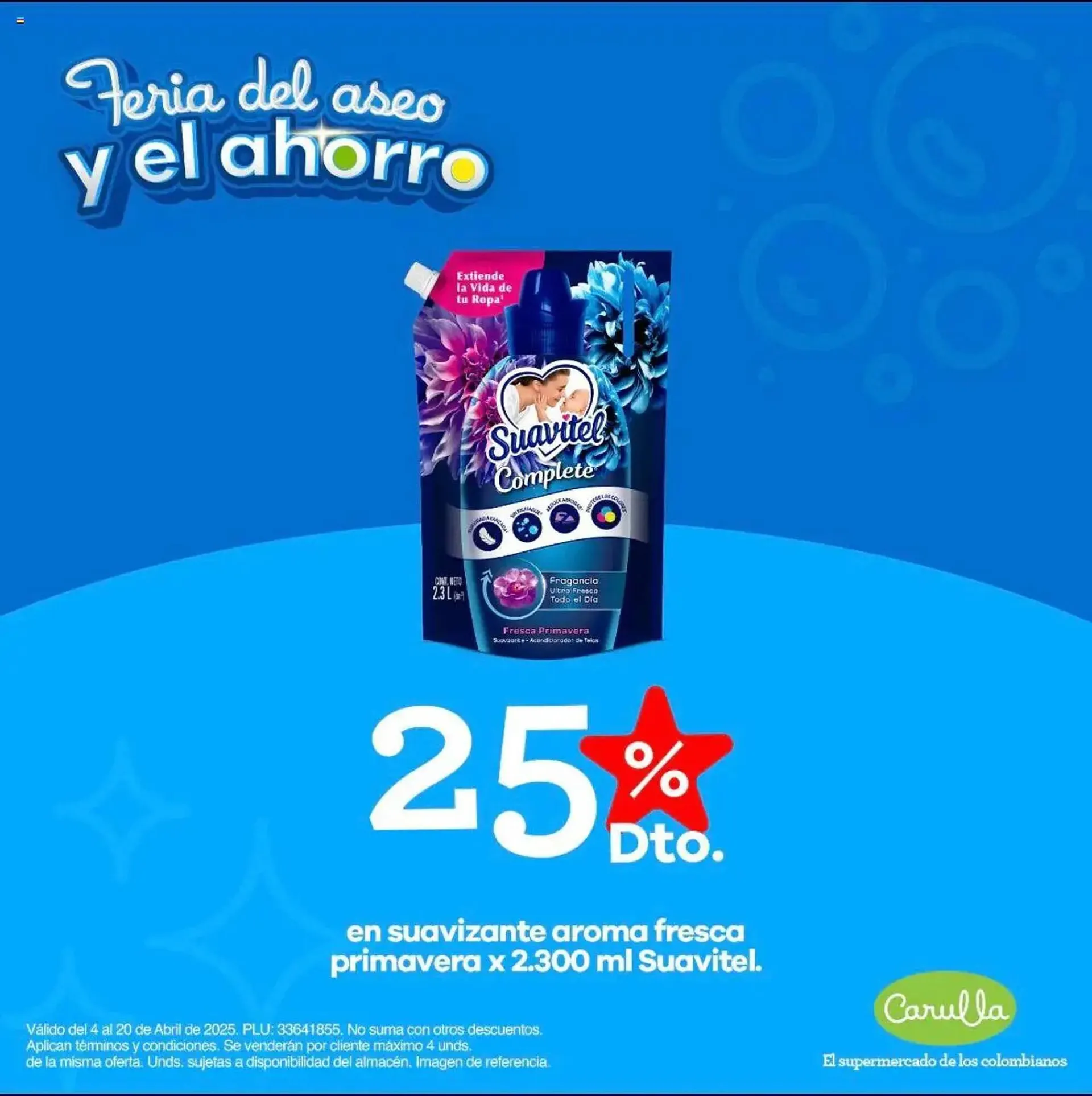 Catalogo de Catálogo Carulla 4 de abril al 20 de abril 2025 - Pag 1