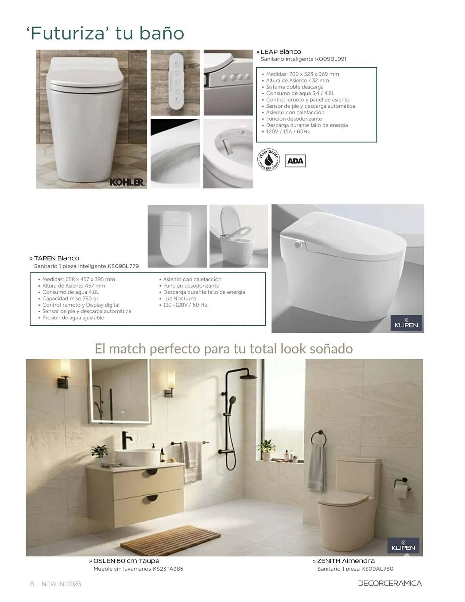 Catalogo de Catálogo Decorceramica 22 de abril al 30 de junio 2026 - Pag 8