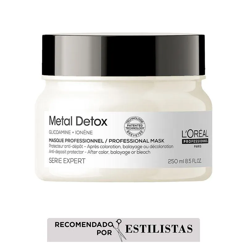 Mascarilla Profesional Metal Detox Desintoxicación - Loreal Professionnel