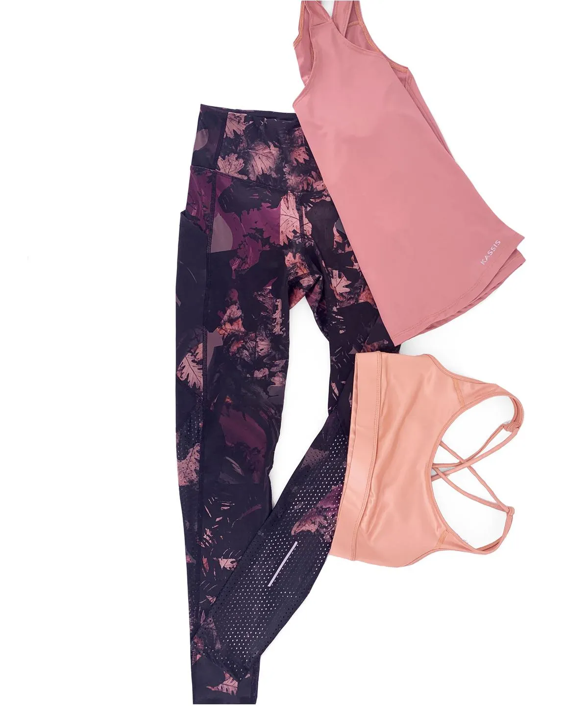 KIT TOBILLERO AUTUM + TOP SALMON + BLUSA GUAYABA