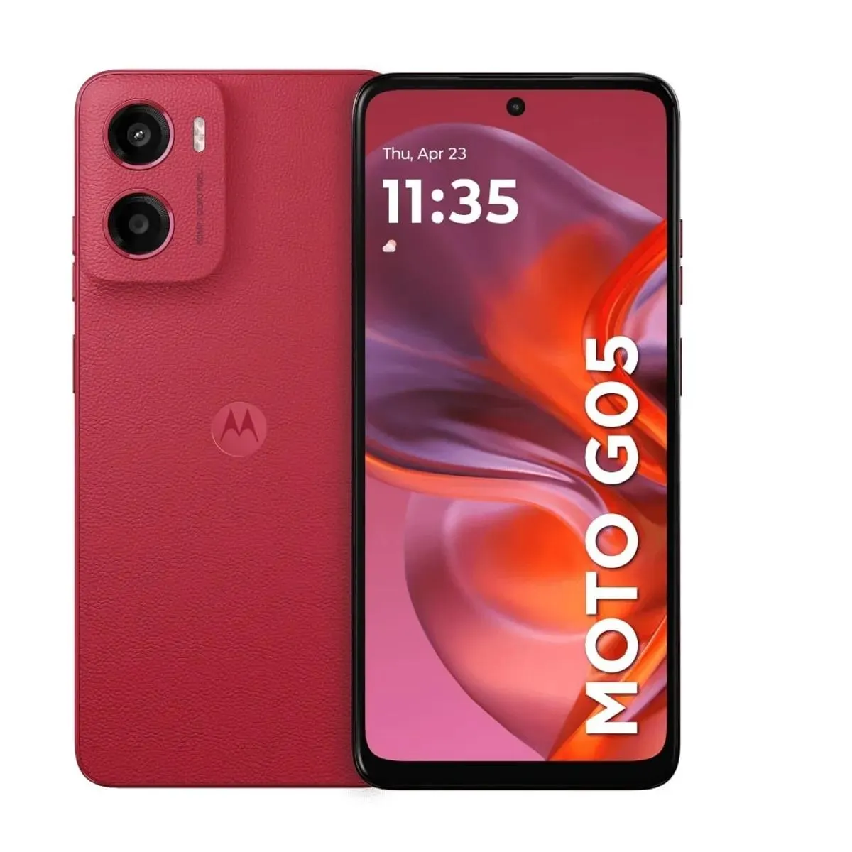 Celular MOTOROLA G05 128GB Rojo