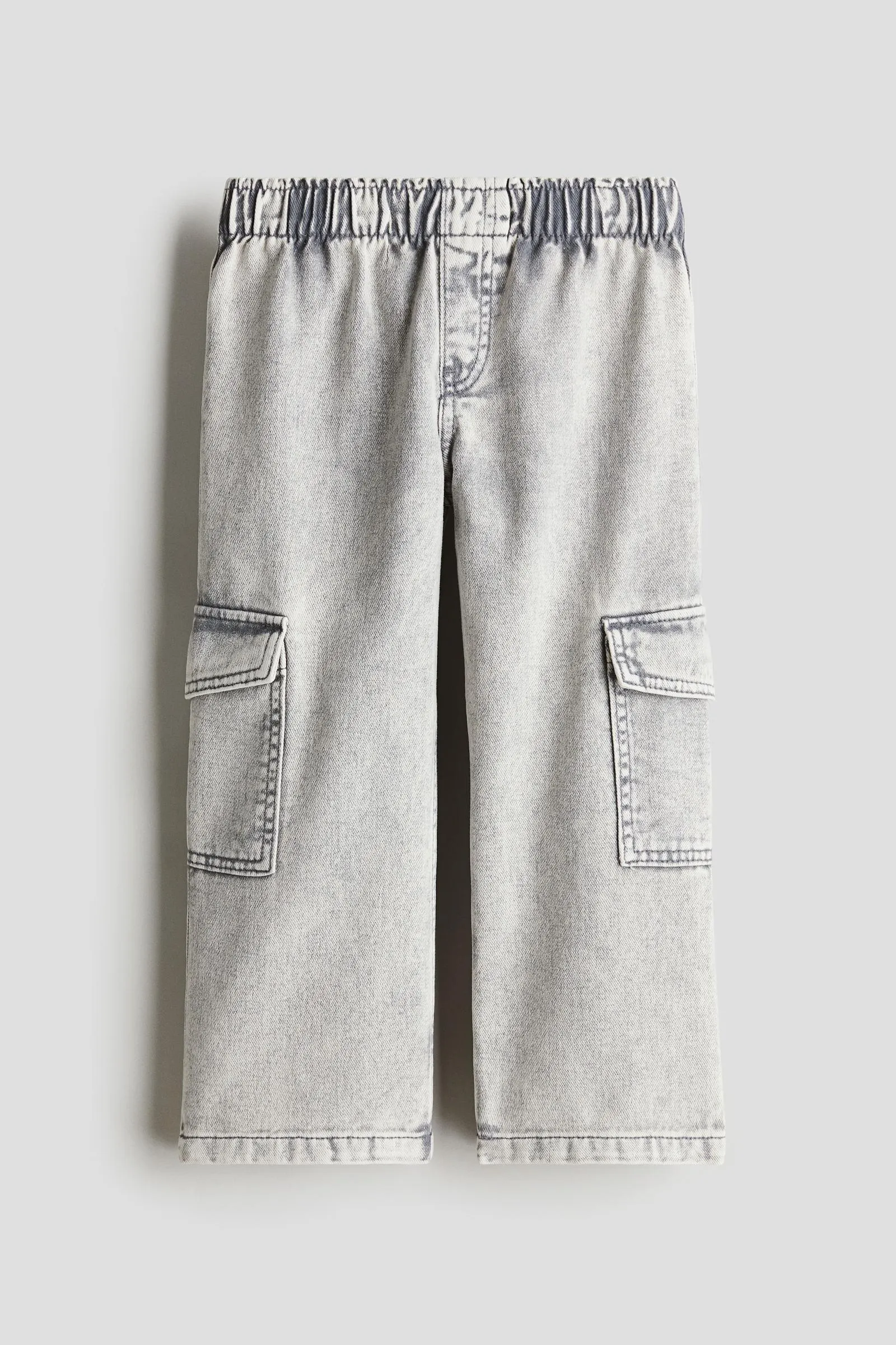 Pantalón cargo de piernas anchas