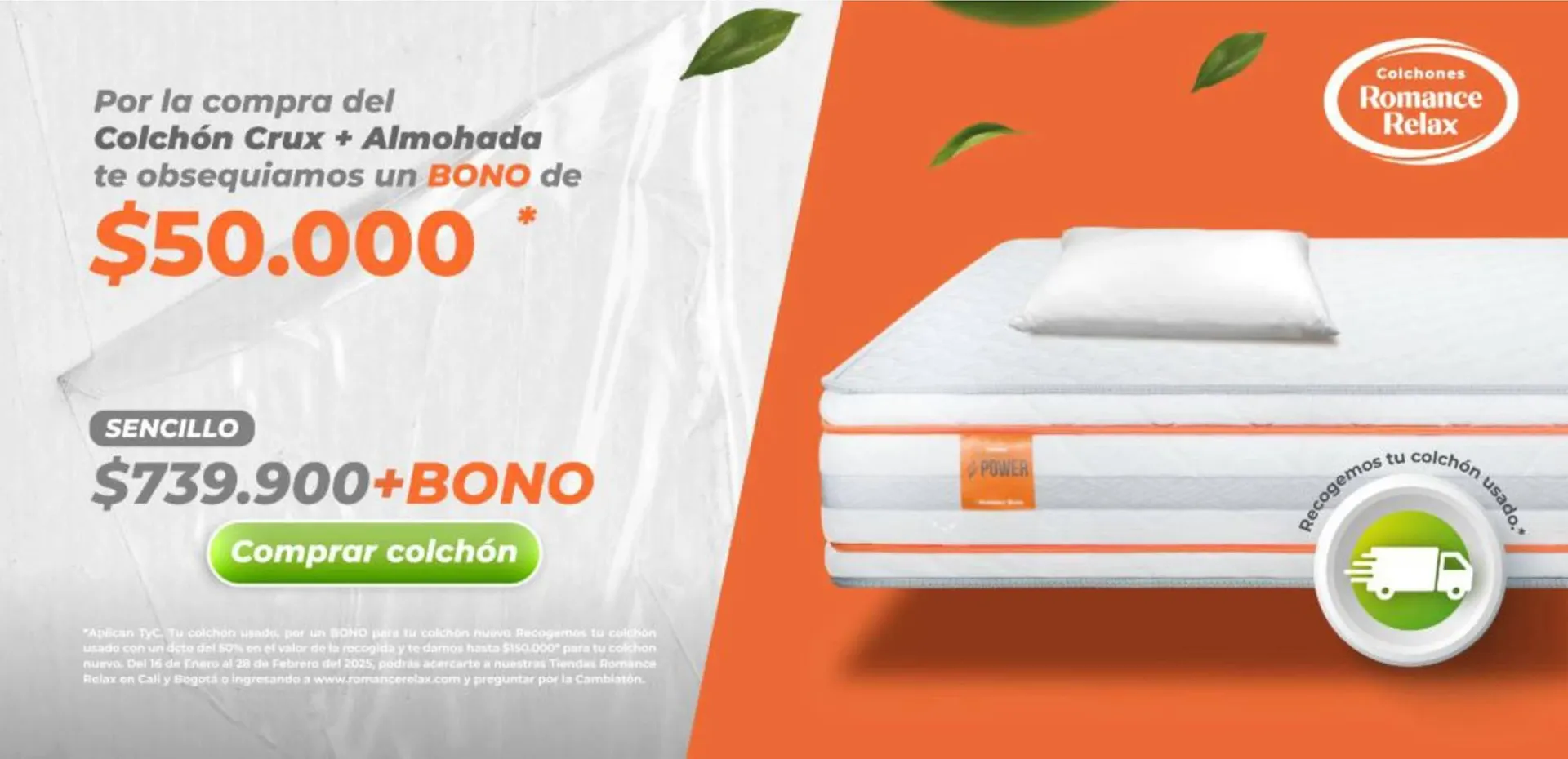 Catalogo de Catálogo Colchones Romance Relax 24 de enero al 1 de marzo 2025 - Pag 2