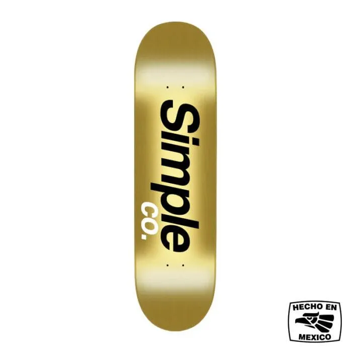Tabla Simple Co Gold 24k