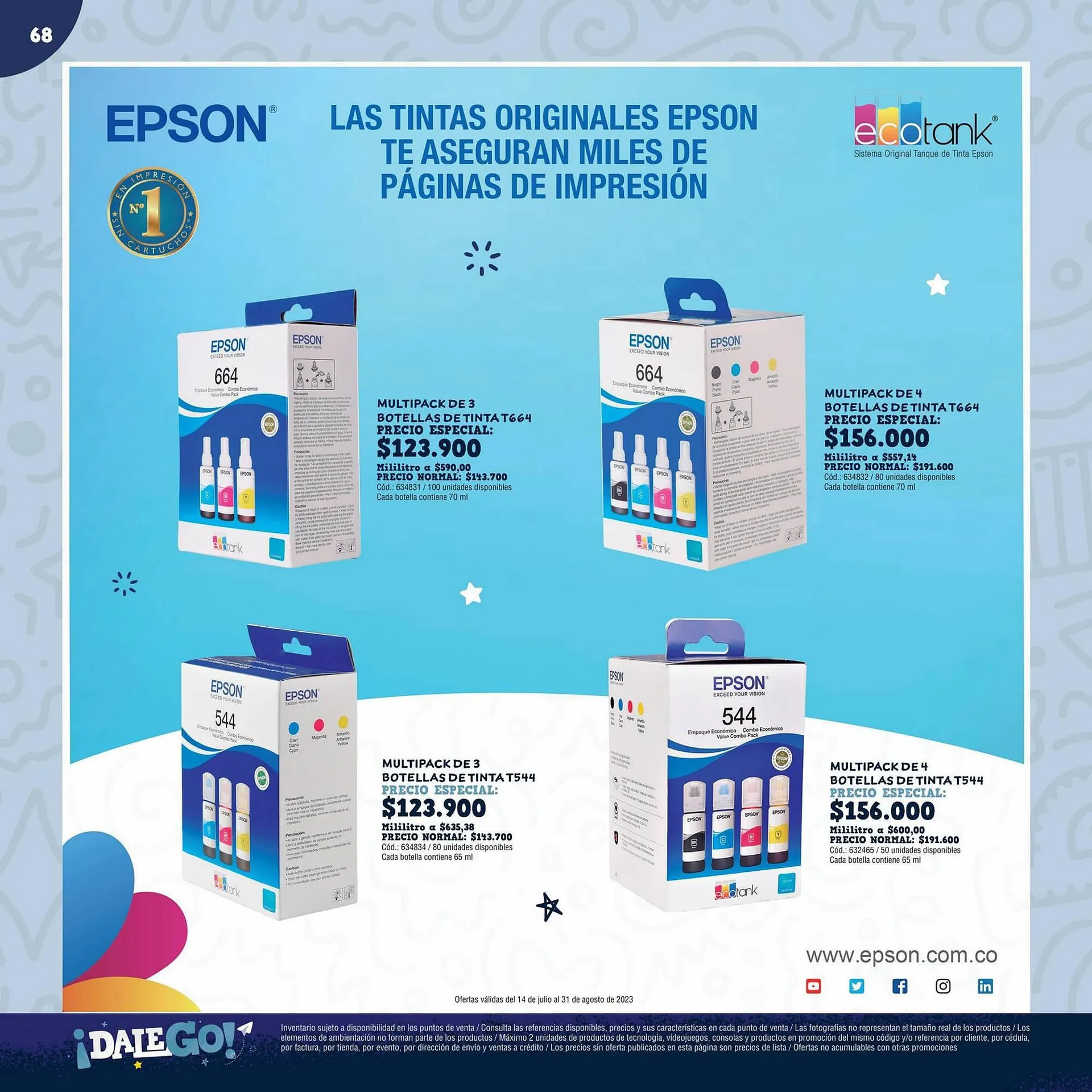 Catalogo de Catálogo Panamericana 2 de agosto al 31 de agosto 2023 - Pag 68