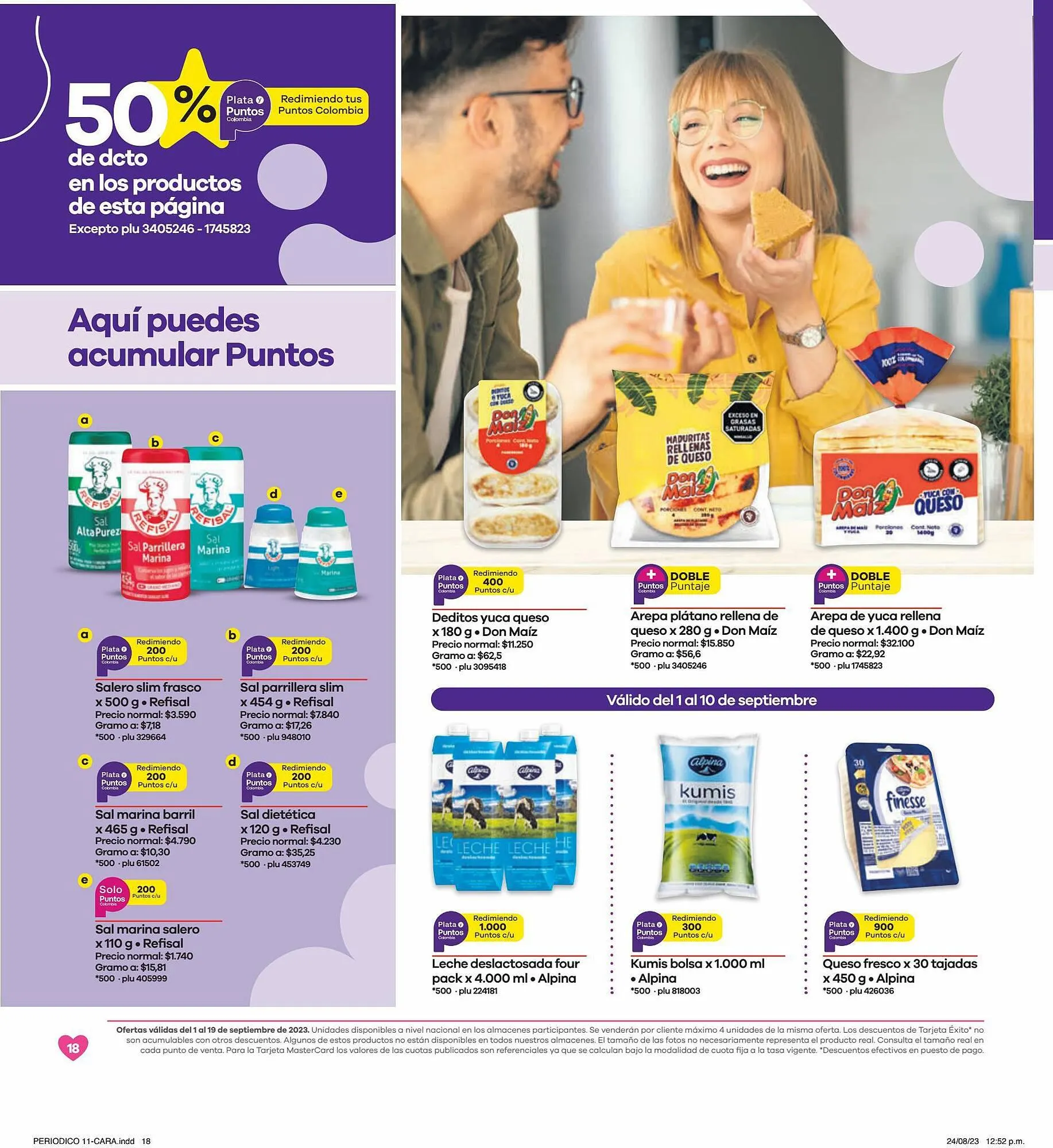 Catalogo de Catálogo Éxito 1 de septiembre al 19 de septiembre 2023 - Pag 18