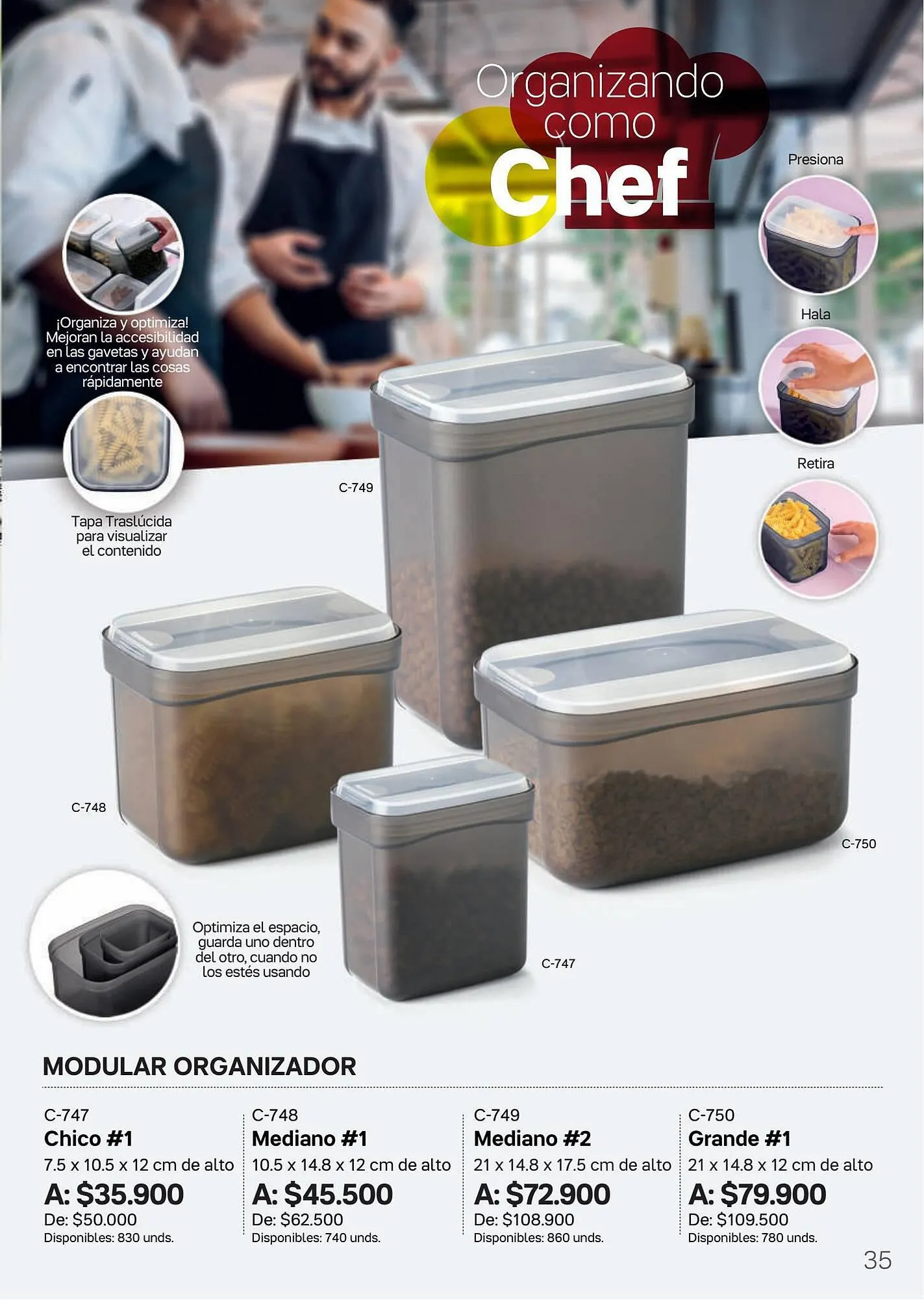 Catalogo de Catálogo Tupperware 8 de septiembre al 5 de octubre 2023 - Pag 35