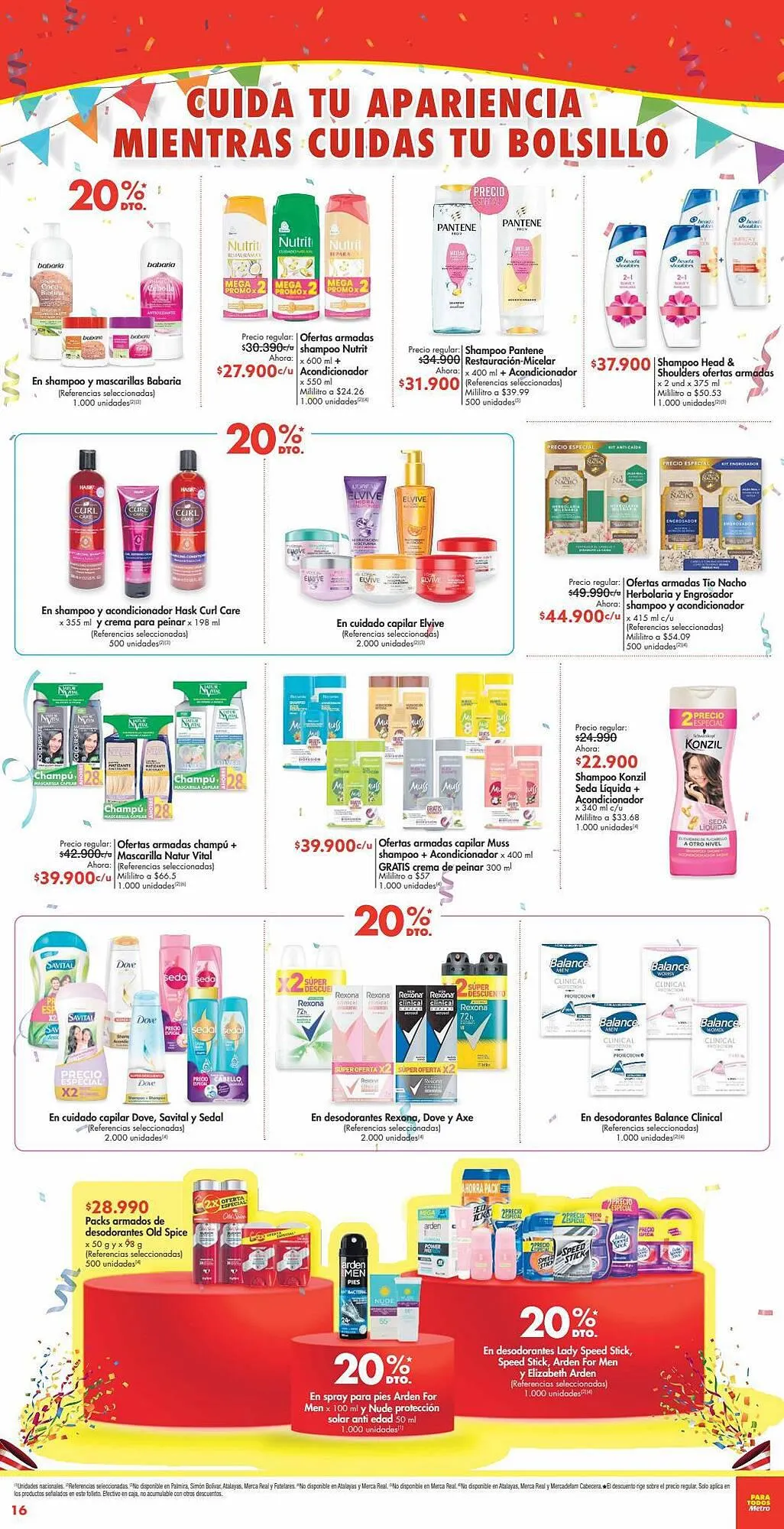 Catalogo de Catálogo Metro 14 de septiembre al 2 de octubre 2023 - Pag 16