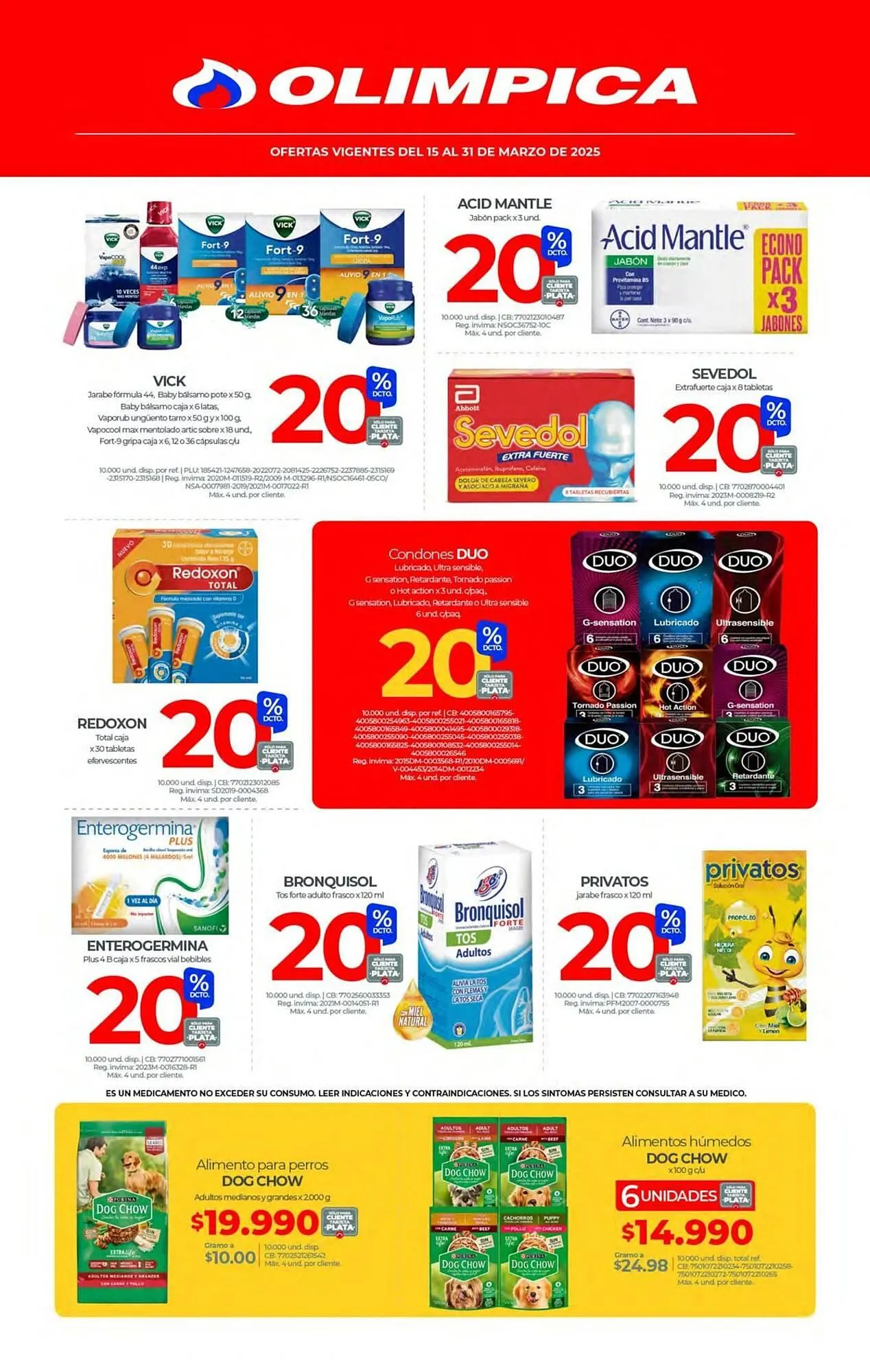 Catalogo de Catálogo Olímpica 13 de marzo al 31 de marzo 2025 - Pag 6