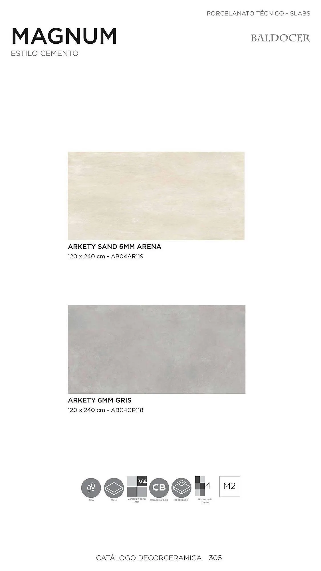 Catalogo de Catálogo Decorceramica 6 de noviembre al 6 de mayo 2025 - Pag 305