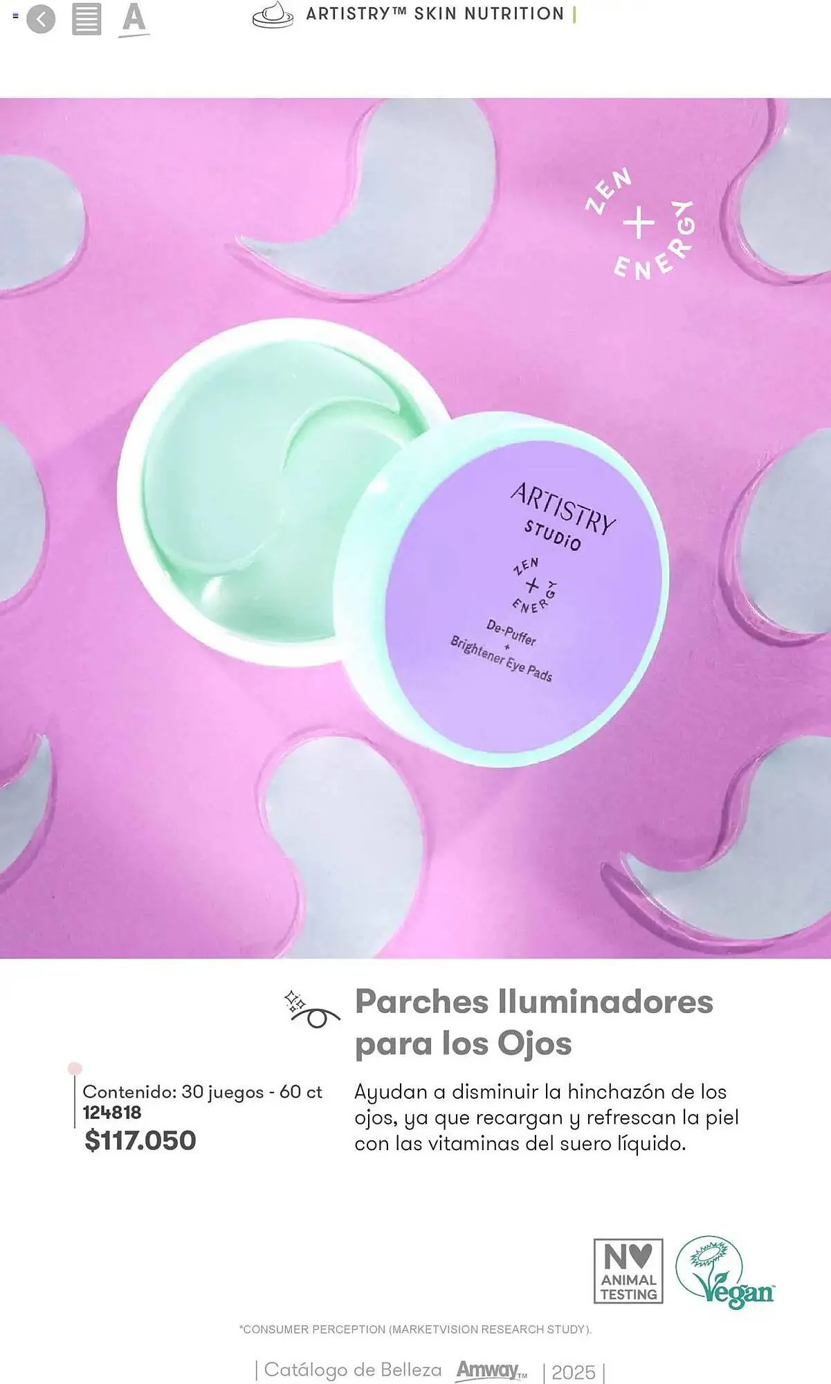 Catalogo de Catálogo Amway 30 de abril al 31 de marzo 2026 - Pag 33