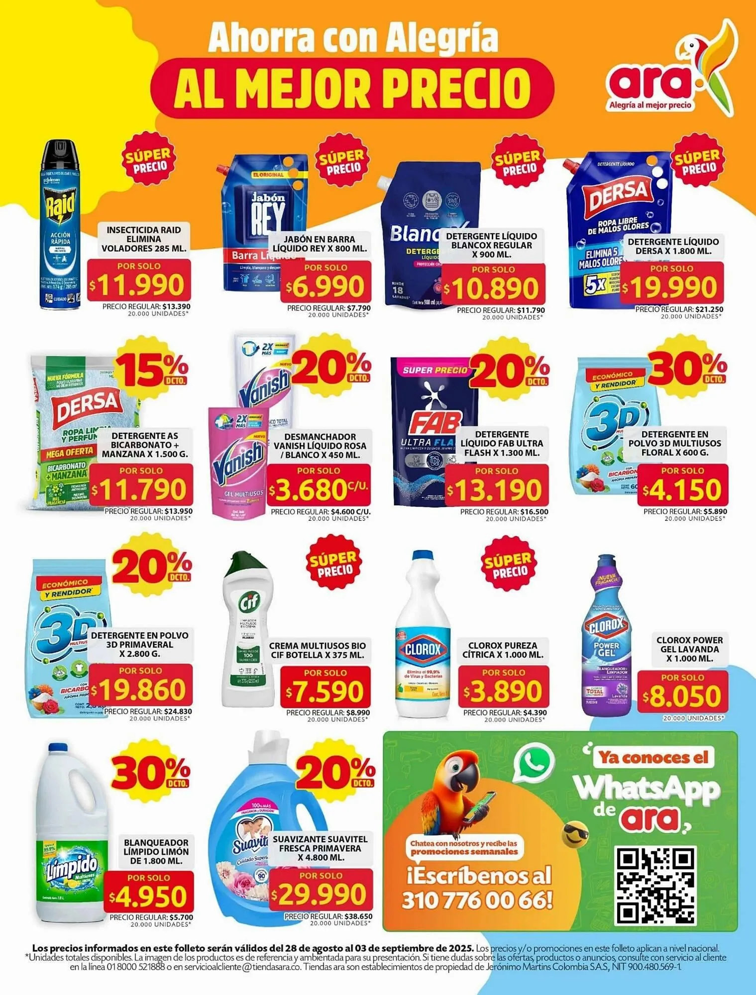 Catalogo de Catálogo Ara 28 de agosto al 3 de septiembre 2025 - Pag 11